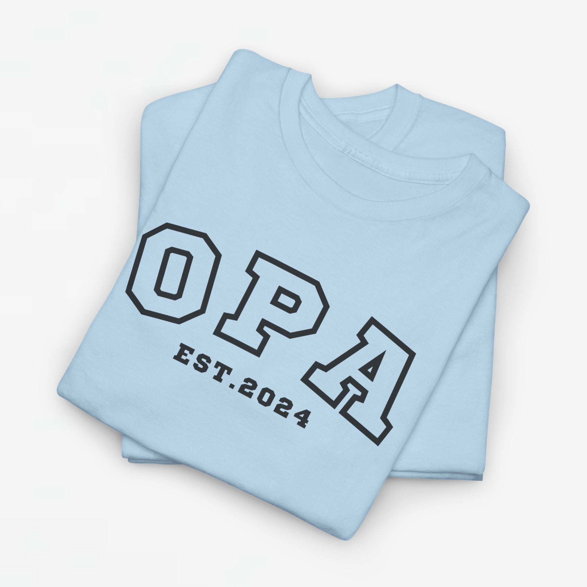 Gepersonaliseerd Opa T-shirt met EST jaartal