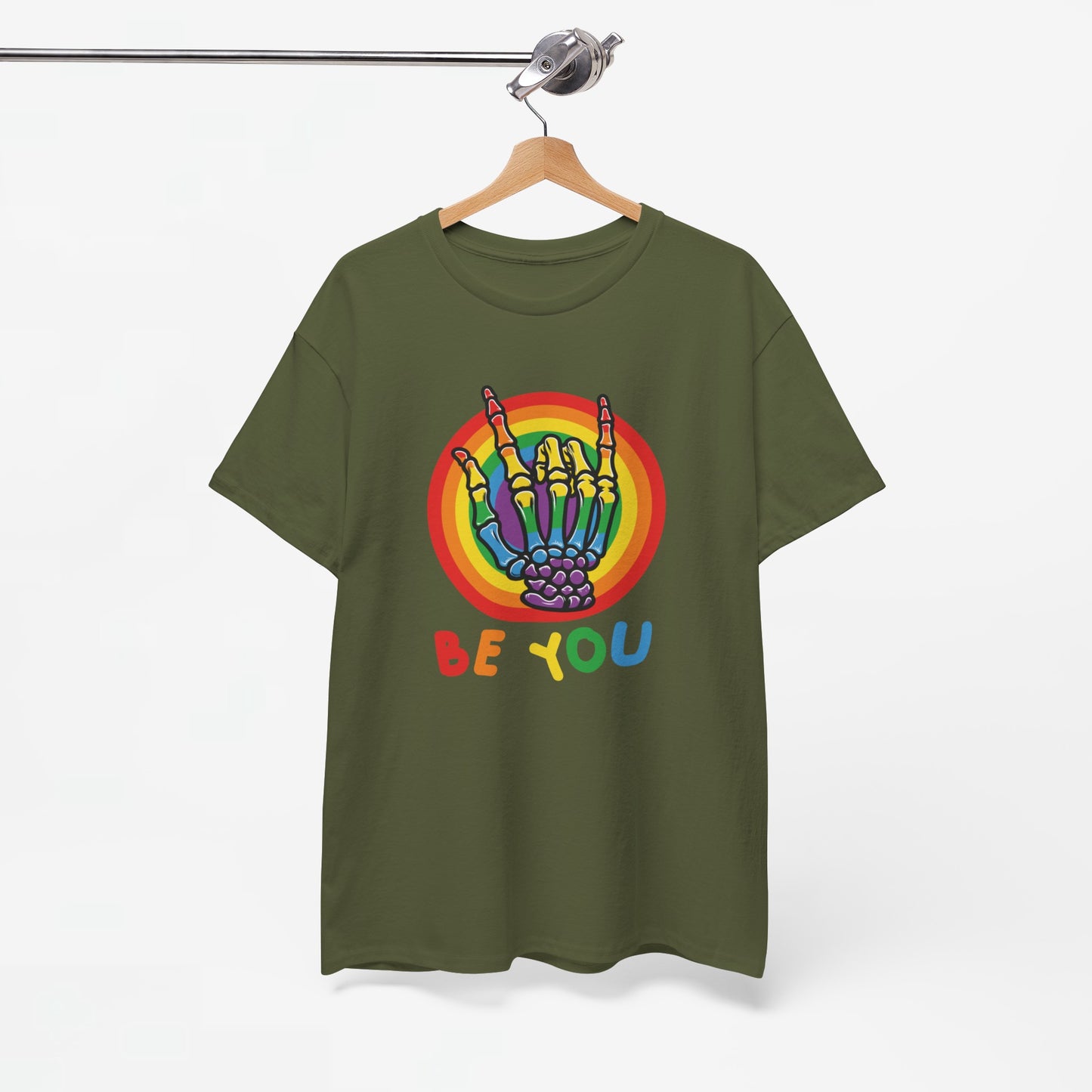 Gay Pride T-shirt - Be You - Oversized #75