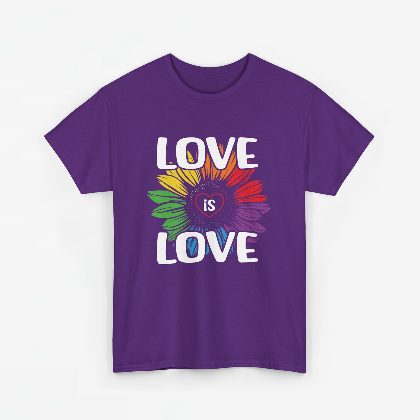 Gay Pride T-shirt - Love is Love - Oversized #65
