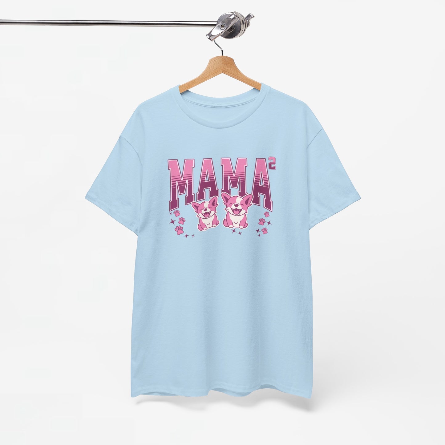 Moederdag Mama Cadeau - T-shirt - Mama van 2 - Oversized - #93