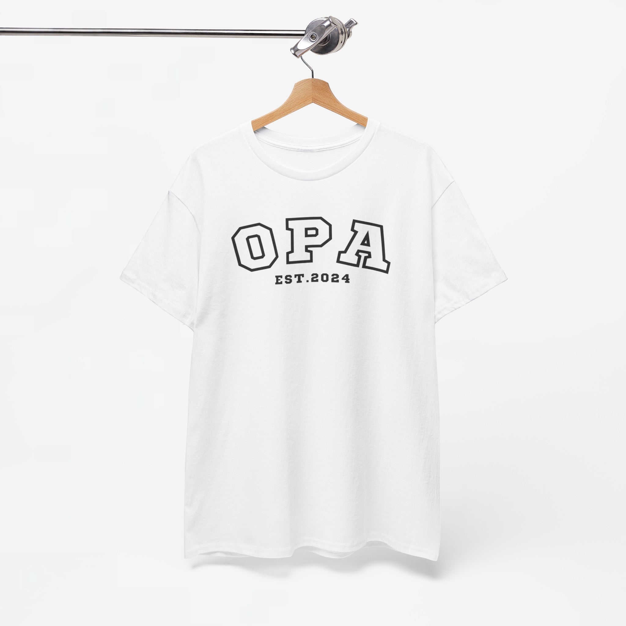 Gepersonaliseerd Opa T-shirt met EST jaartal