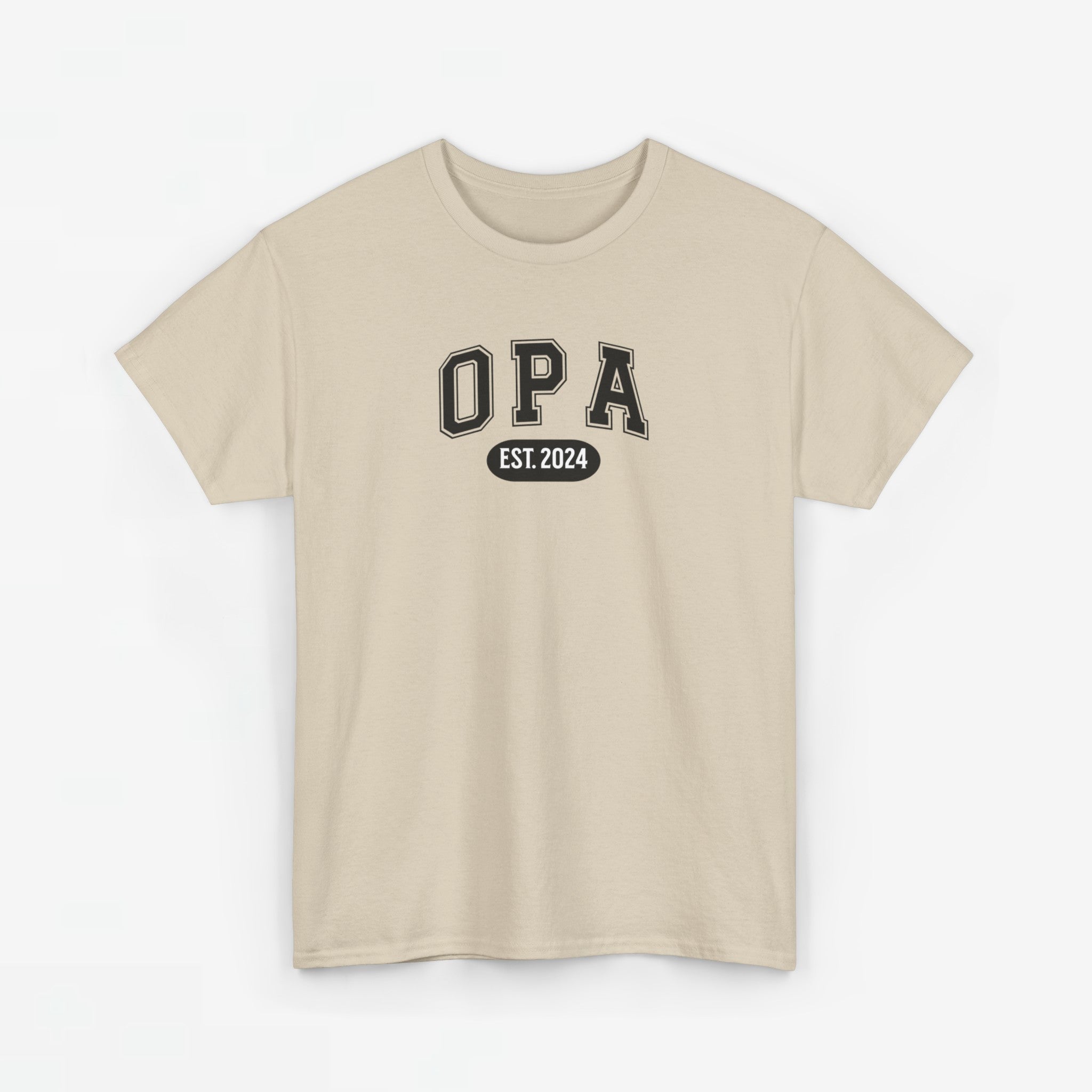Gepersonaliseerd Opa T-shirt met EST jaartal