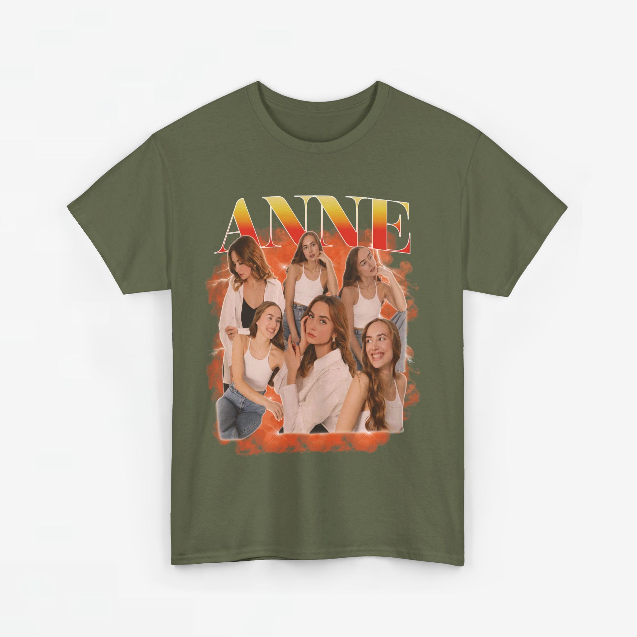 Gepersonaliseerde Cadeau - Vriendin/Vrouw Foto T-shirt - Grappige 90s Bootleg Shirt