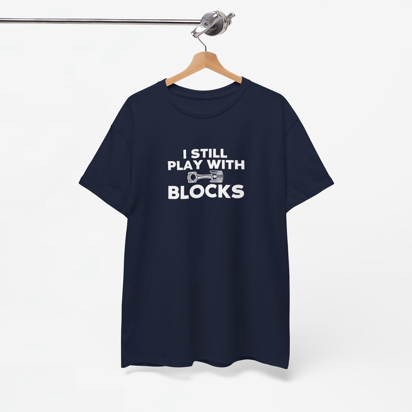 Vaderdag Papa Cadeau - T-shirt - I still play with blocks - Oversized #57