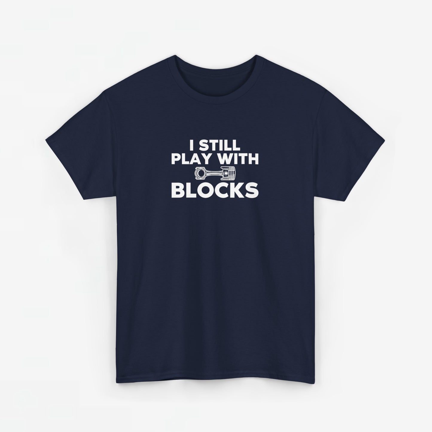 Vaderdag Papa Cadeau - T-shirt - I still play with blocks - Oversized #57