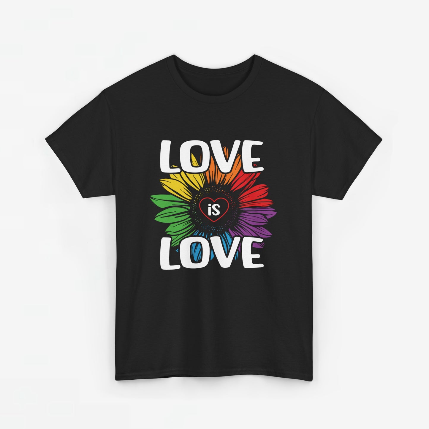 Gay Pride T-shirt - Love is Love - Oversized #65