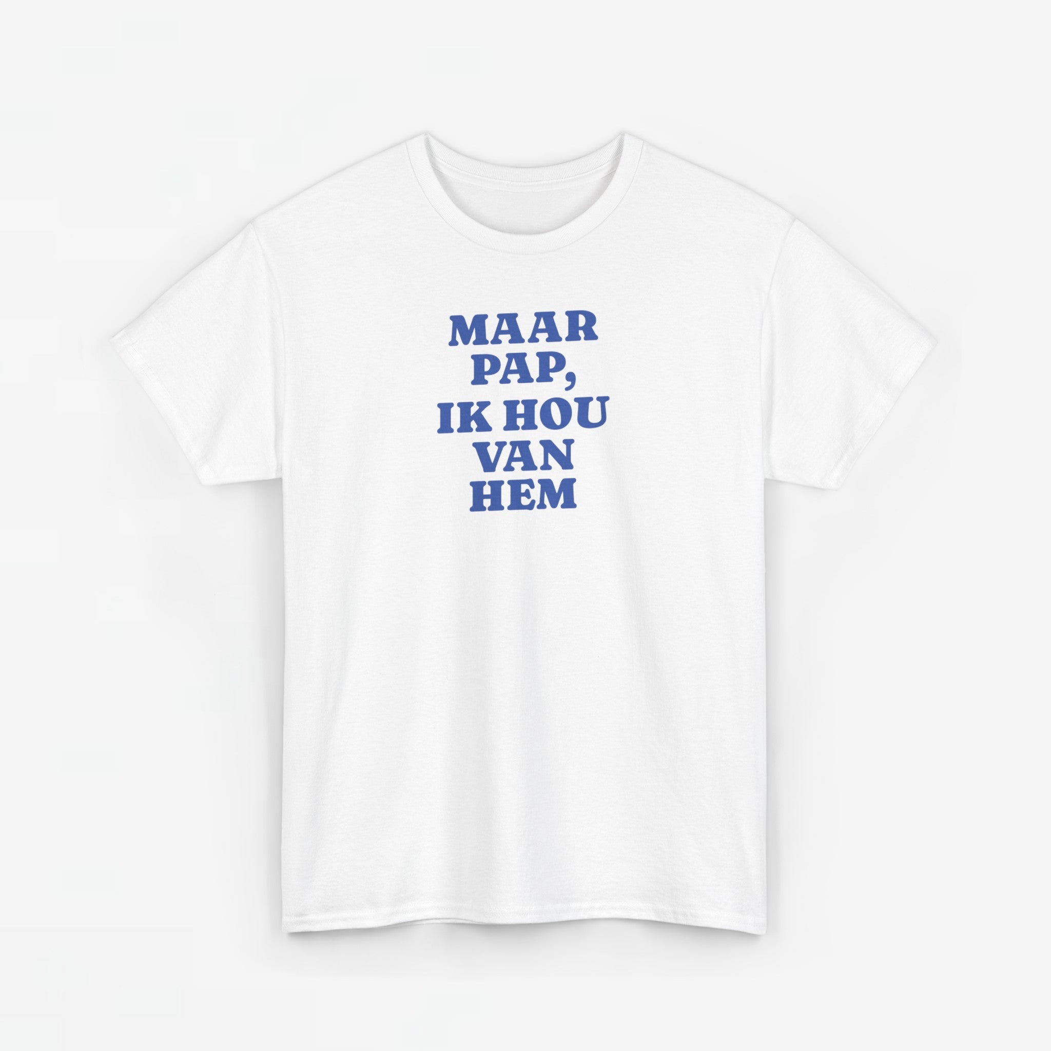 Gay Pride T-shirt -  Maar Pap, Ik Hou Van Hem - Oversized Tee