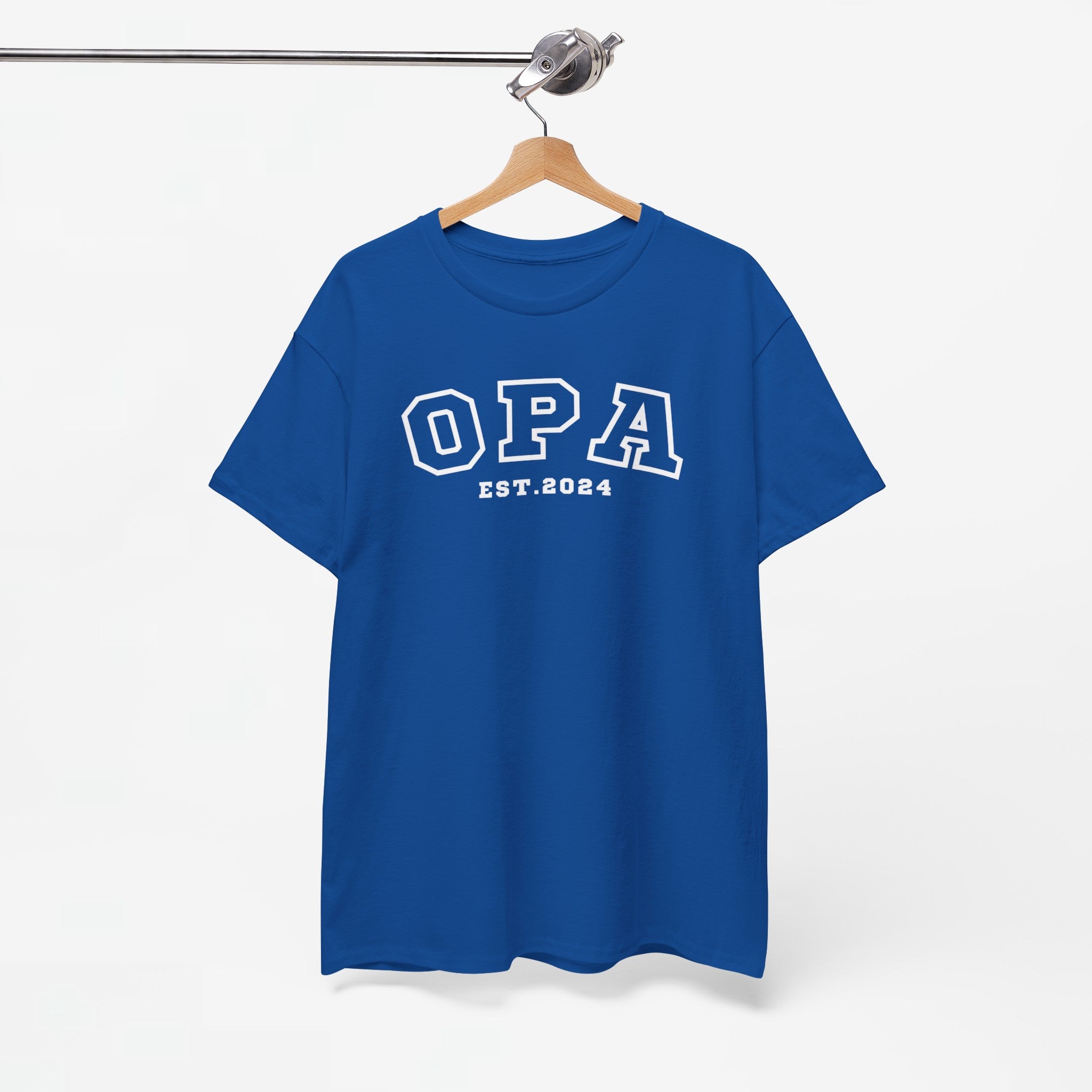Gepersonaliseerd Opa T-shirt met EST jaartal