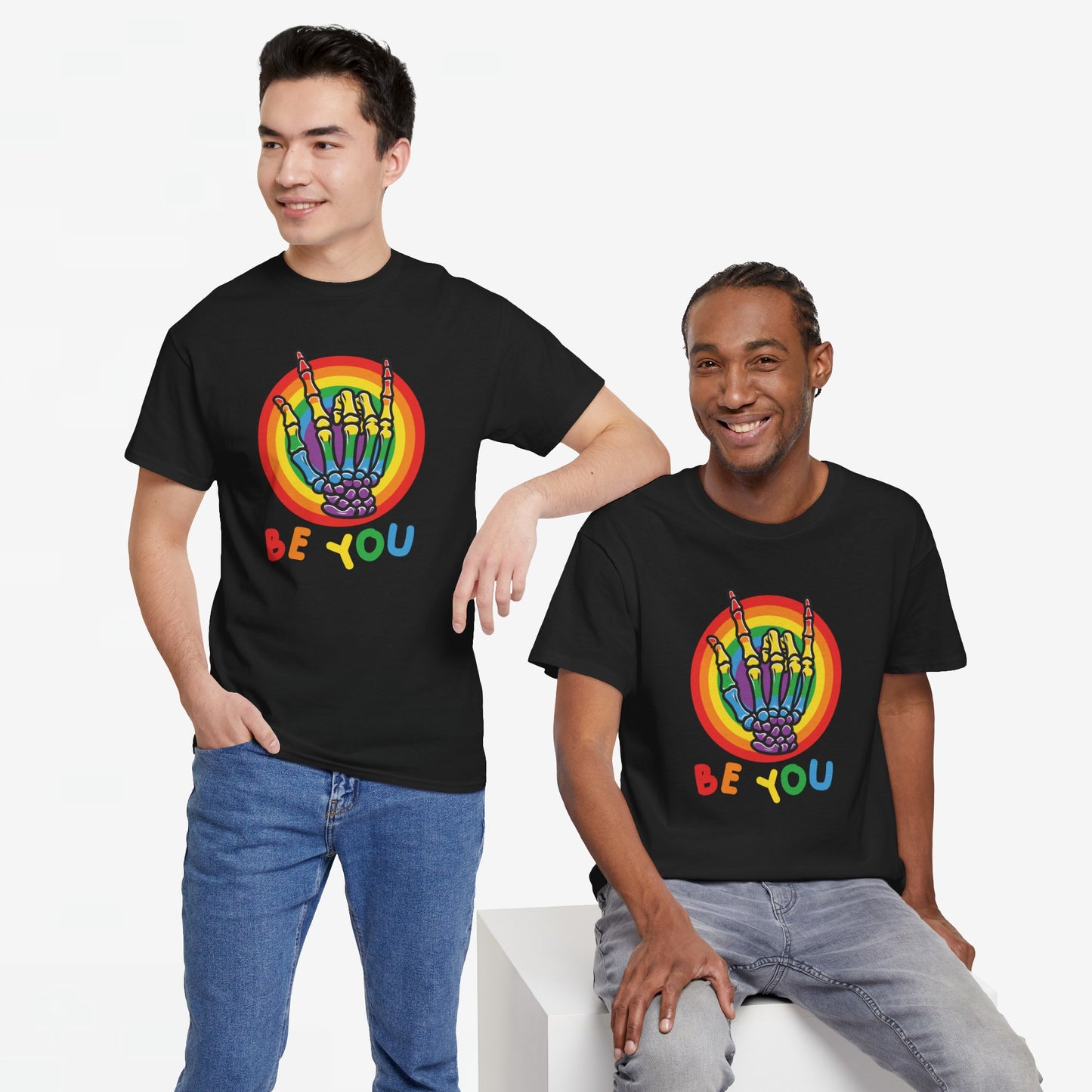 Gay Pride T-shirt - Be You - Oversized #75