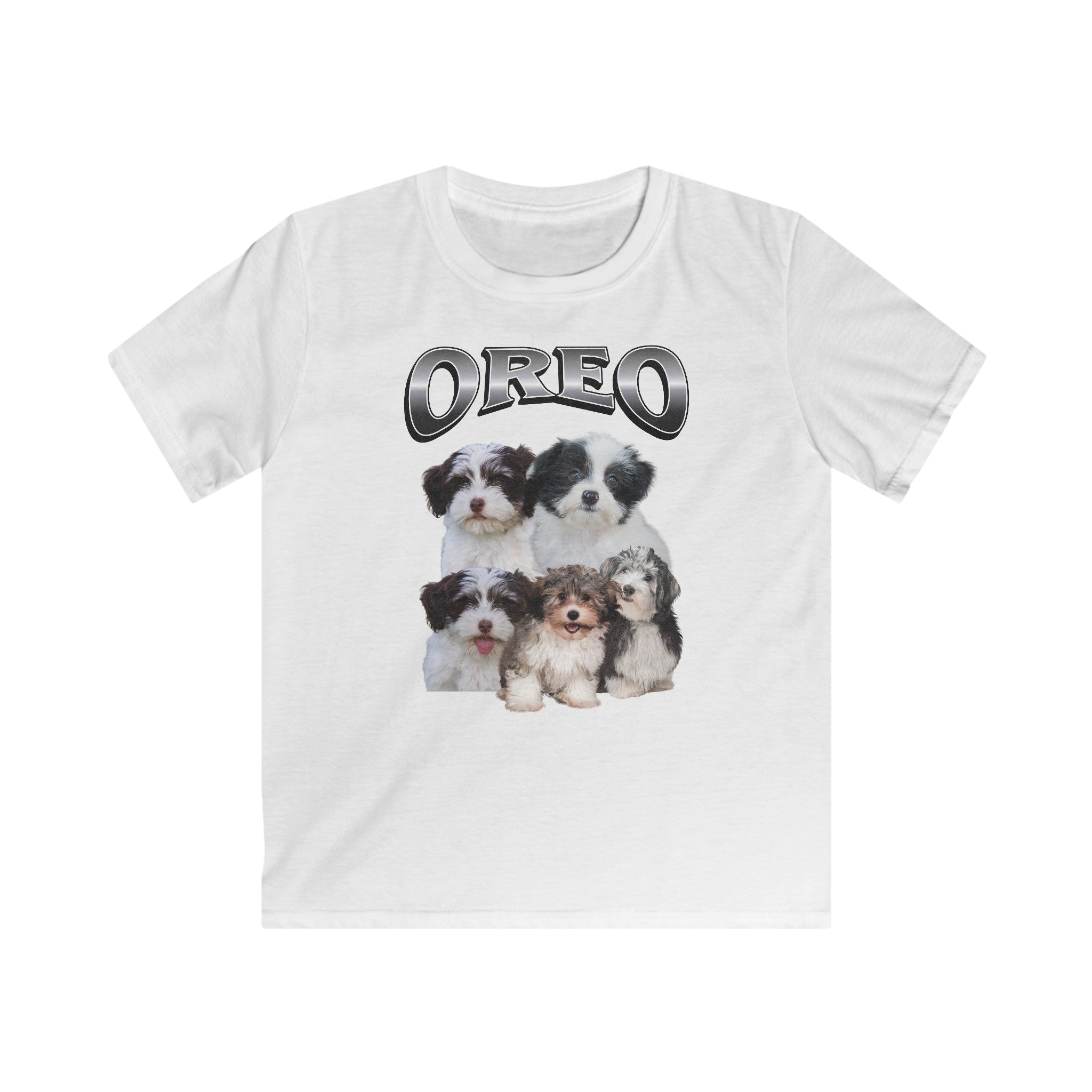 Gepersonaliseerd kinder t-shirt met huisdierfoto