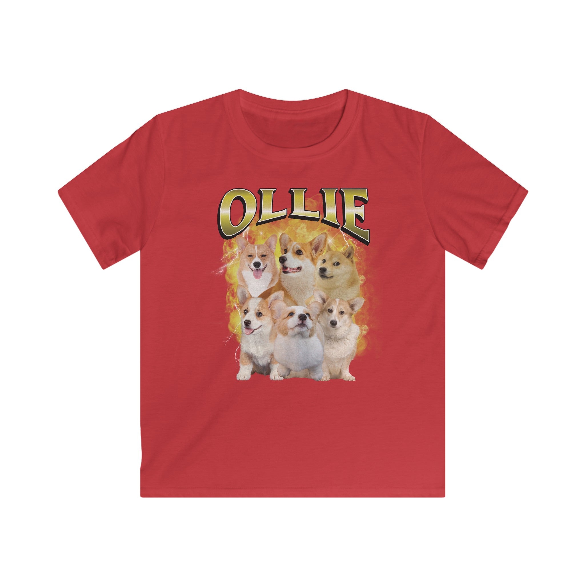 Gepersonaliseerd kinder t-shirt met huisdierfoto