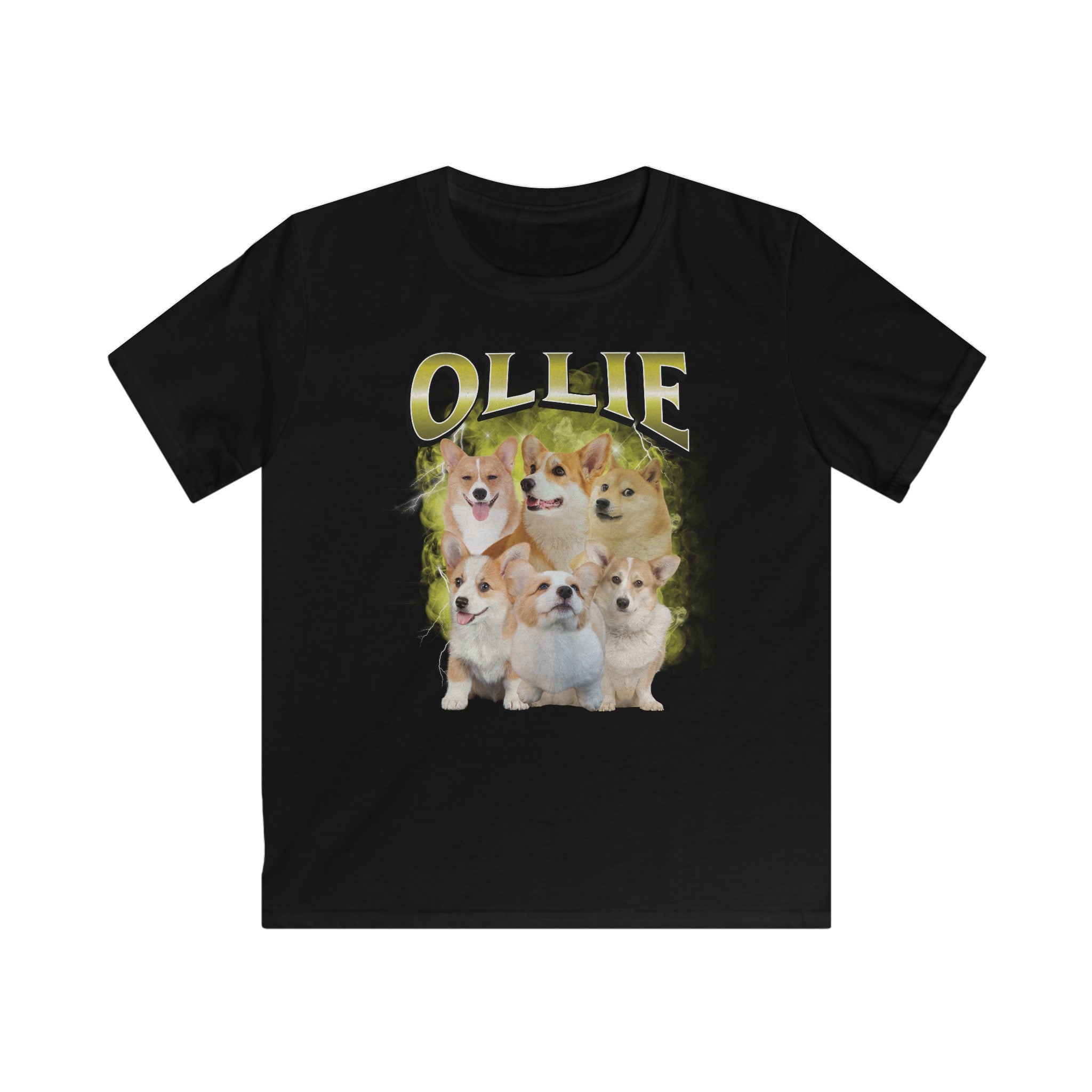 Gepersonaliseerd kinder t-shirt met huisdierfoto