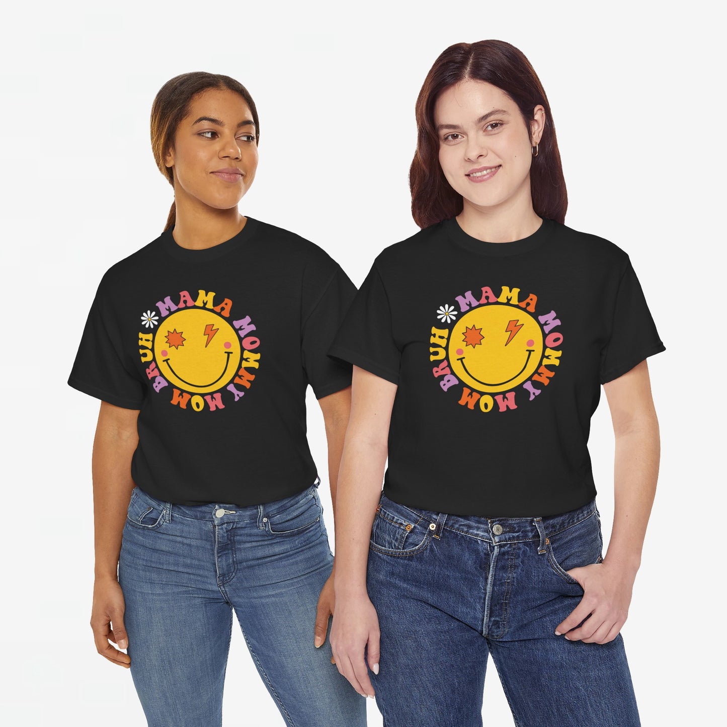 Moederdag Mama Cadeau - T-shirt - Mama Mommy Mom Bruh - Oversized - #35