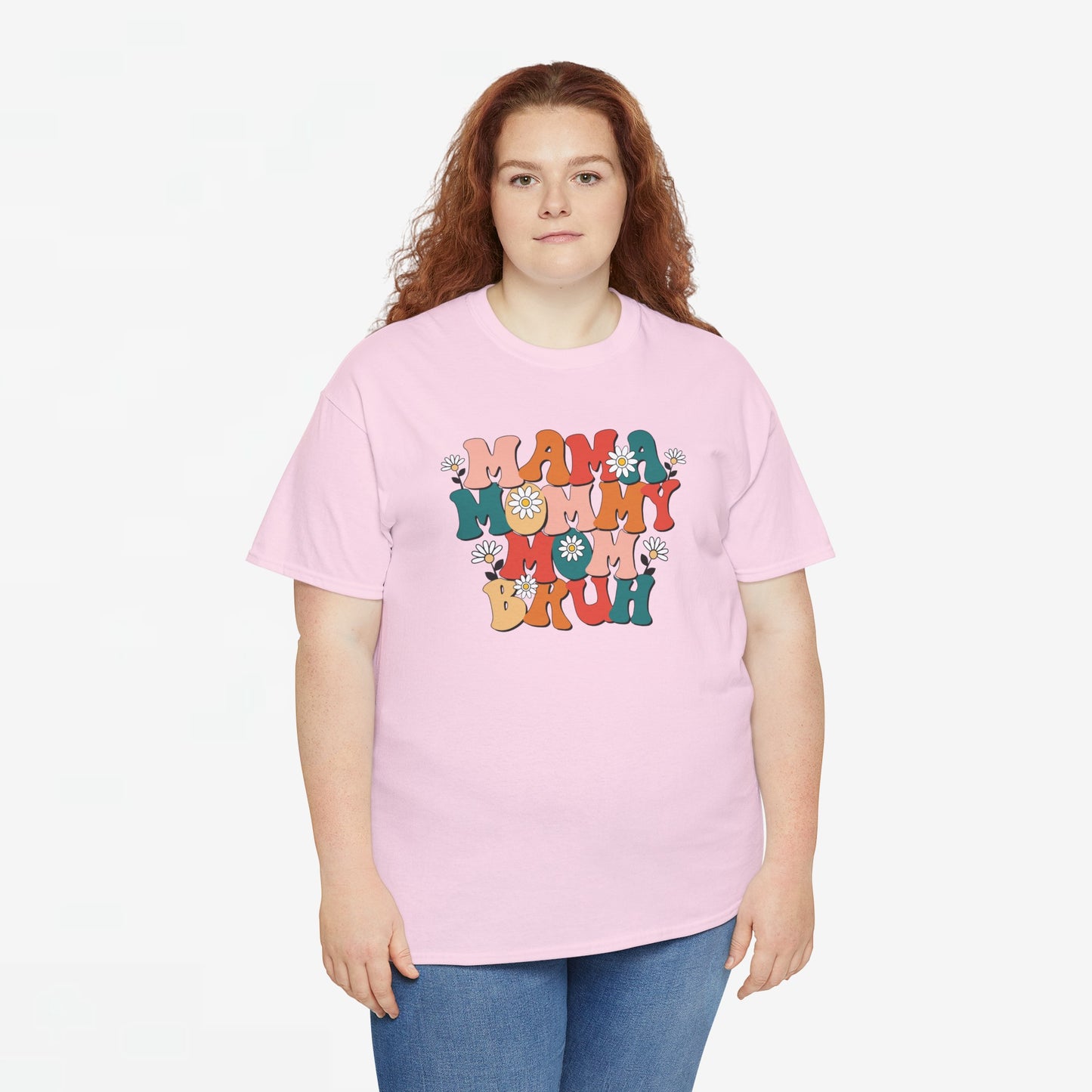 Moederdag Mama Cadeau - T-shirt - Mama Mommy Mom Bruh - Oversized - #58