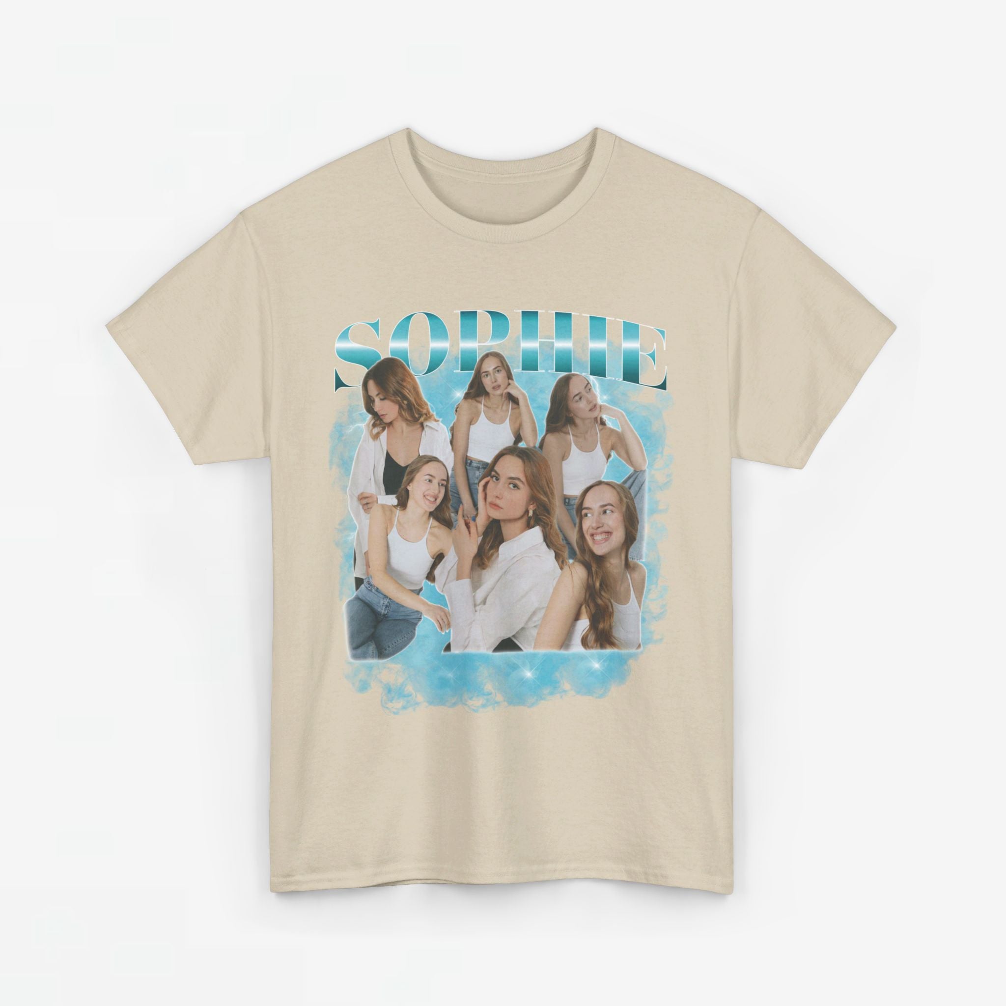 Gepersonaliseerde Cadeau - Vriendin/Vrouw Foto T-shirt - Grappige 90s Bootleg Shirt