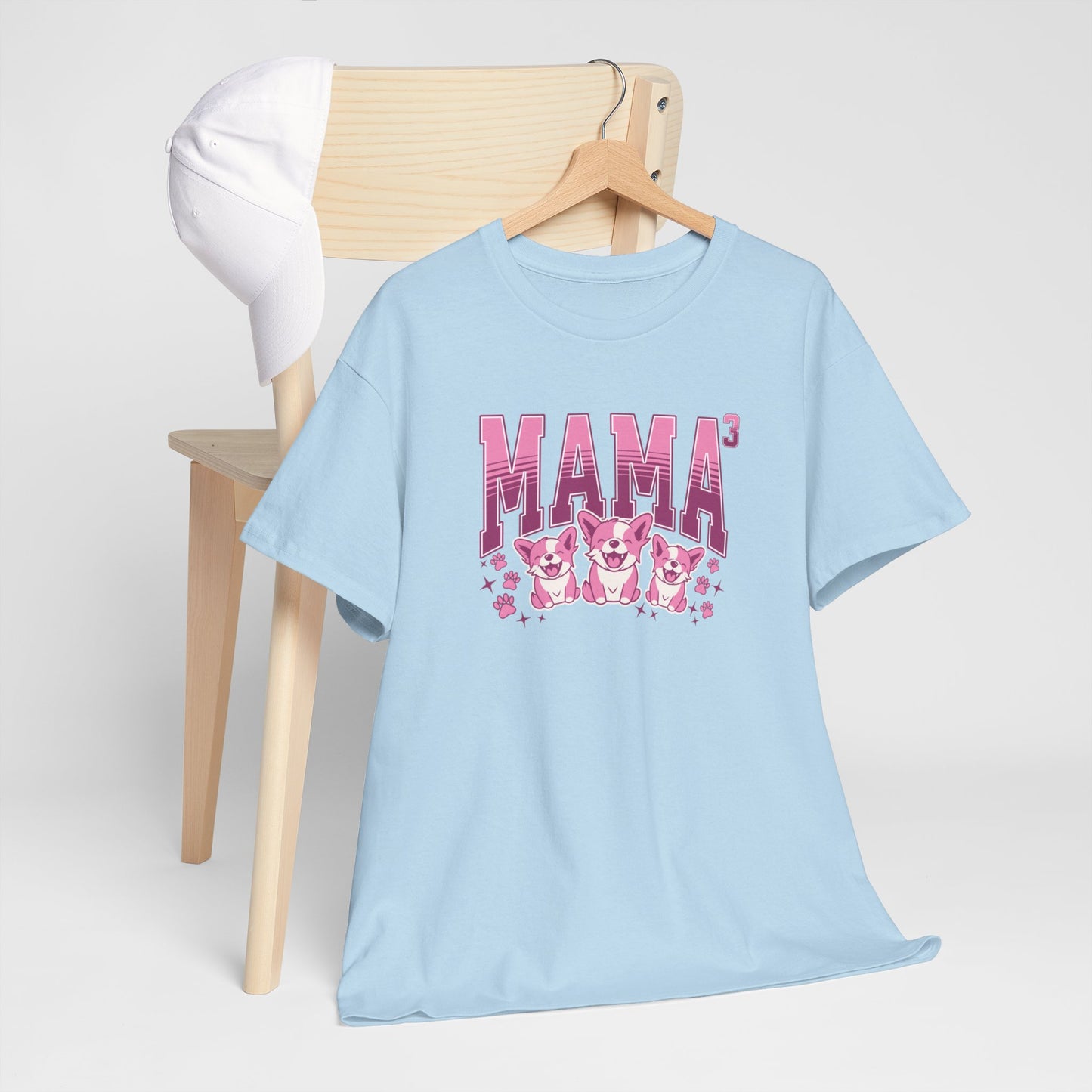 Moederdag Mama Cadeau - T-shirt - Mama van 3 - Oversized - #92