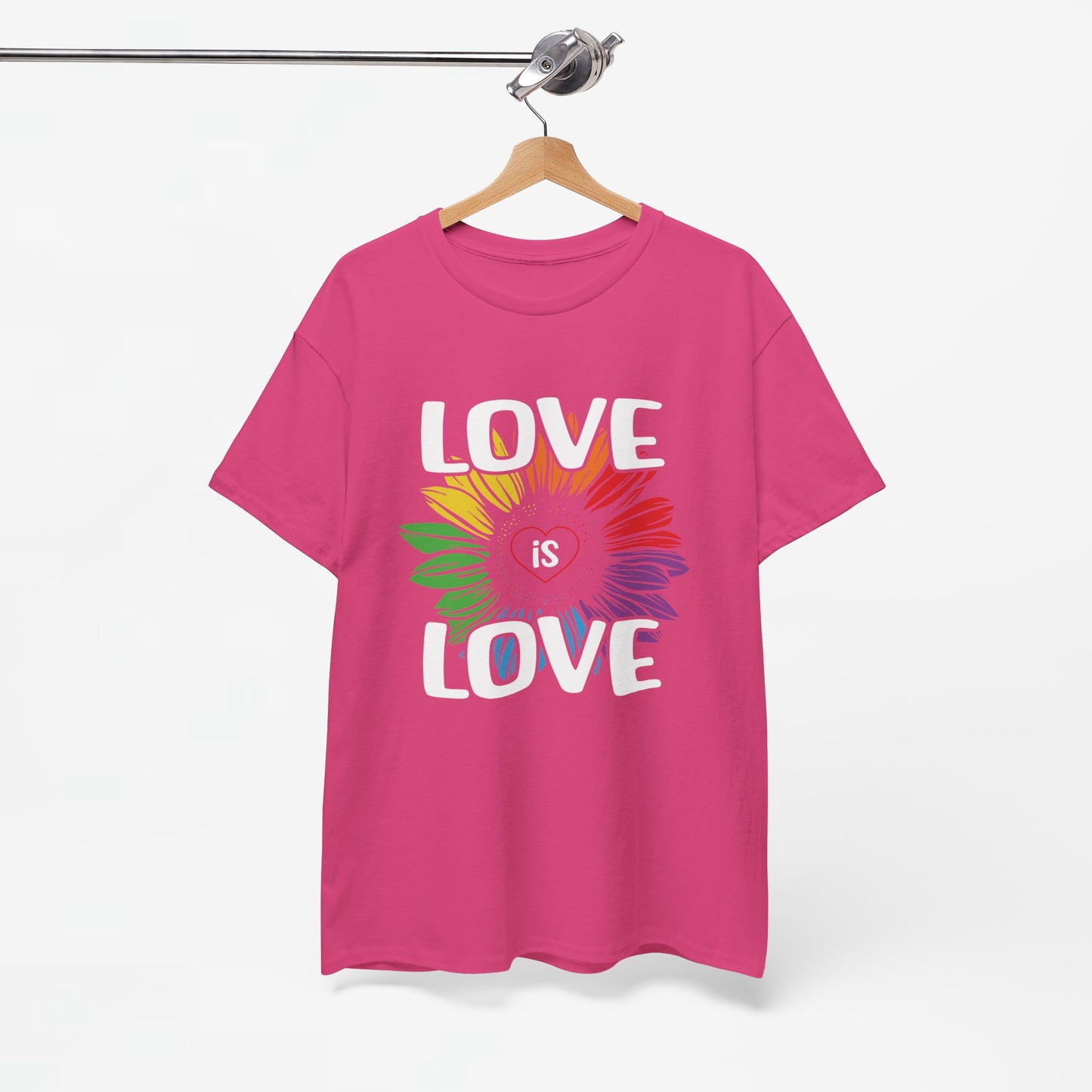 Gay Pride T-shirt - Love is Love - Oversized #65