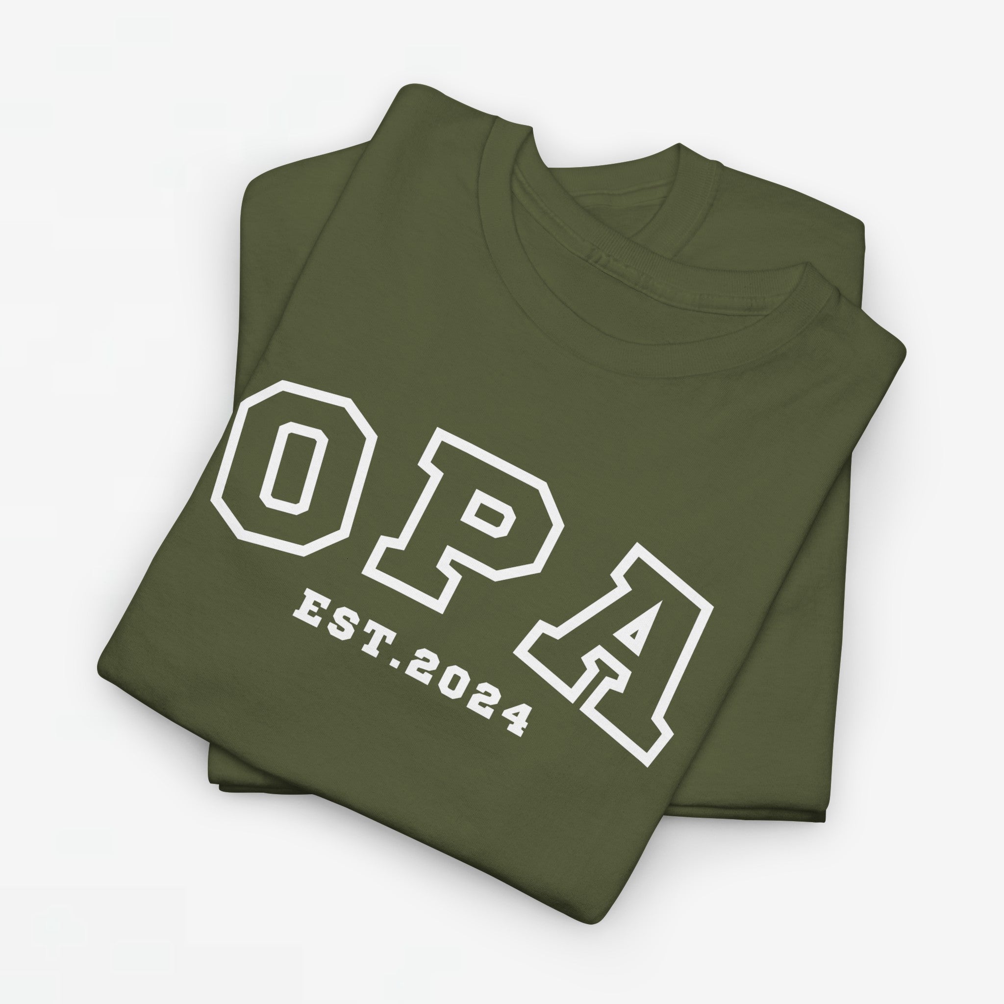 Gepersonaliseerd Opa T-shirt met EST jaartal