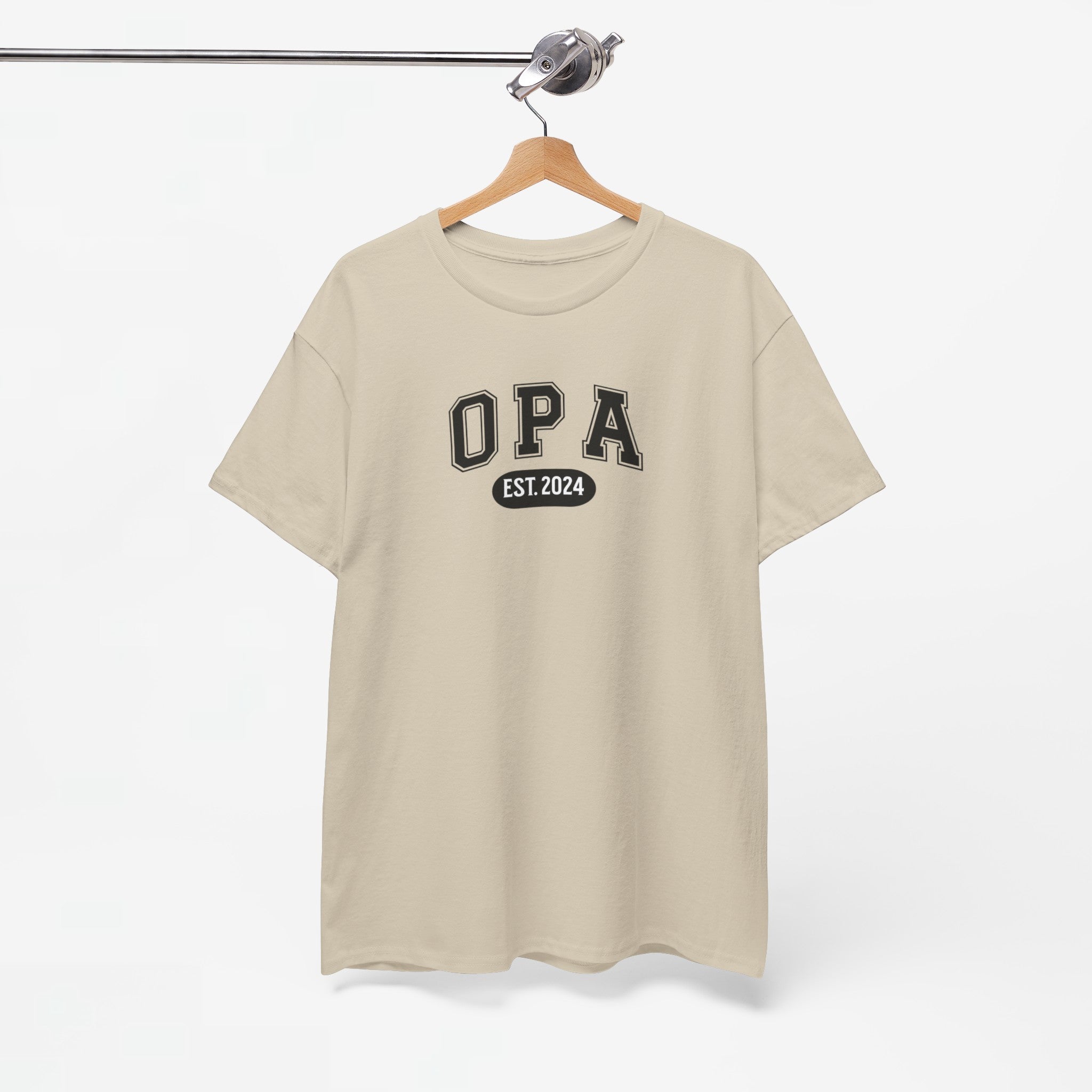 Gepersonaliseerd Opa T-shirt met EST jaartal