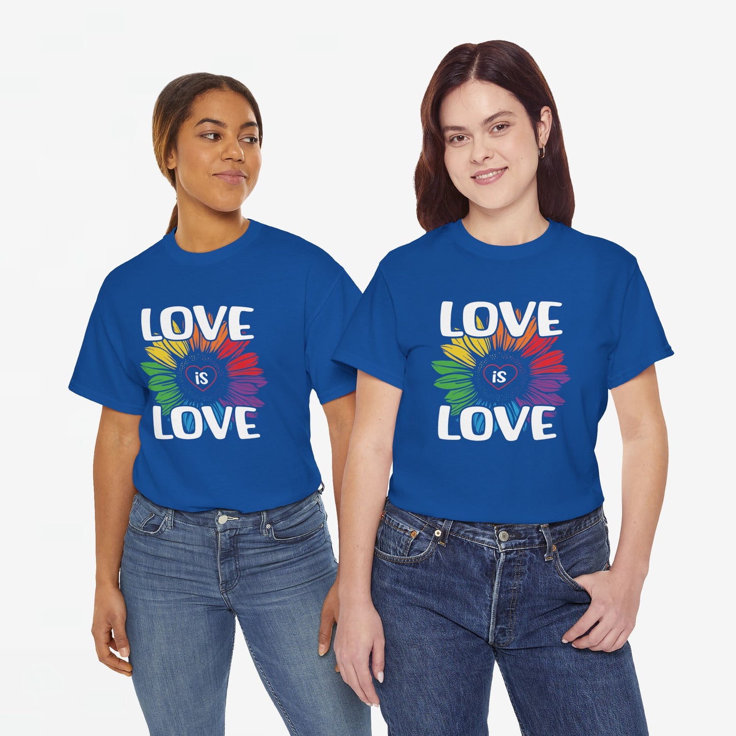 Gay Pride T-shirt - Love is Love - Oversized #65