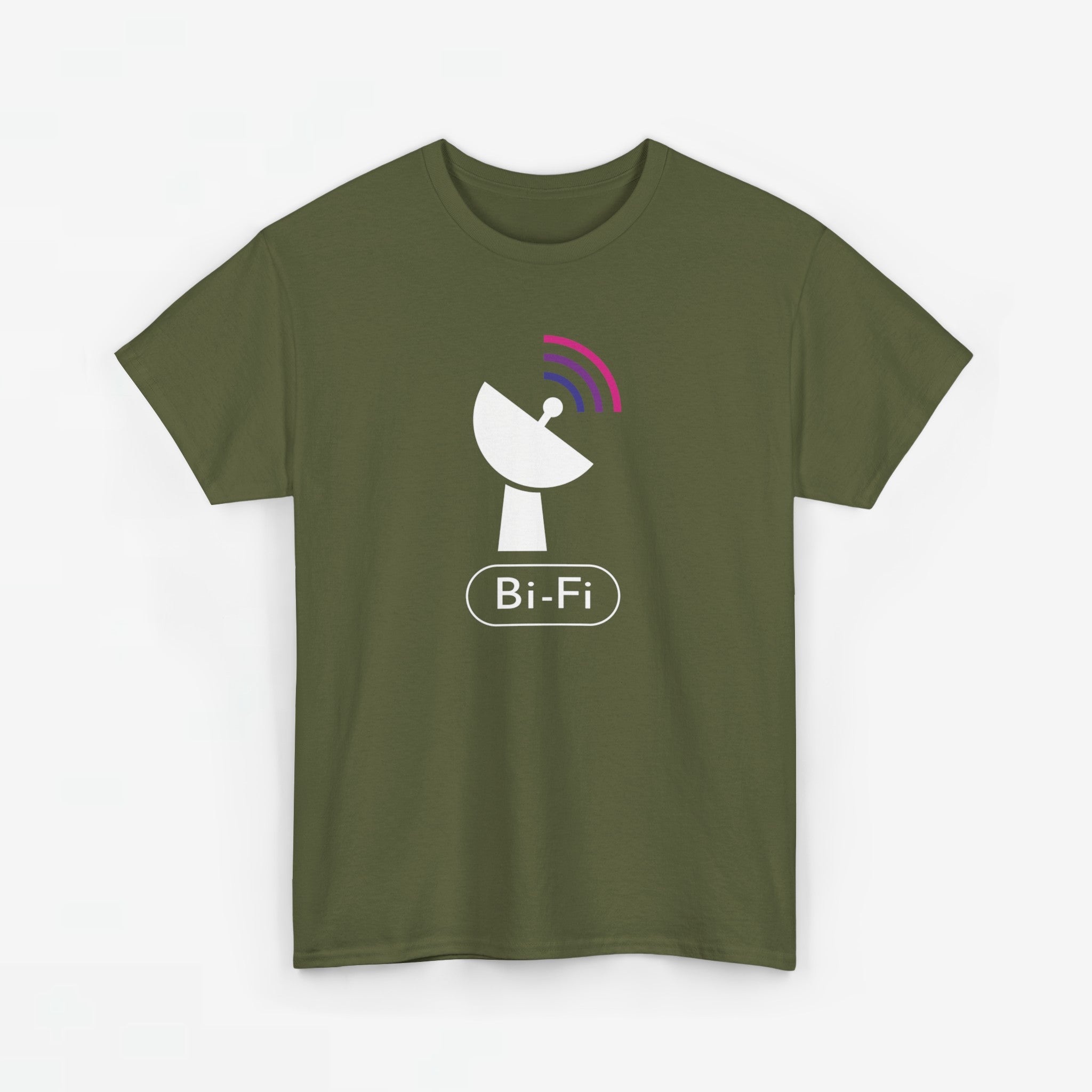 Gay Pride T-shirt - Bi Fi - Oversized #58