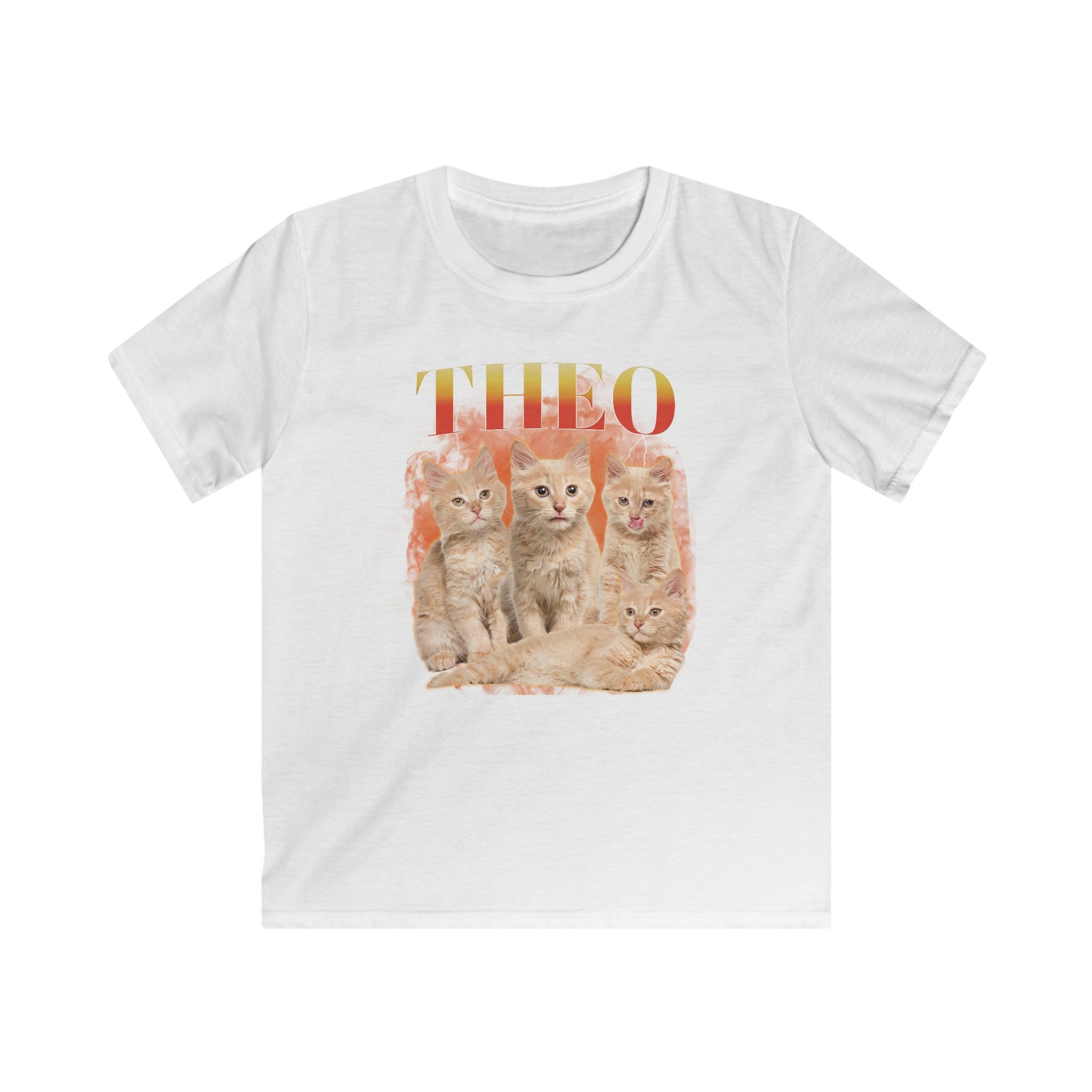 Gepersonaliseerd kinder t-shirt met huisdierfoto