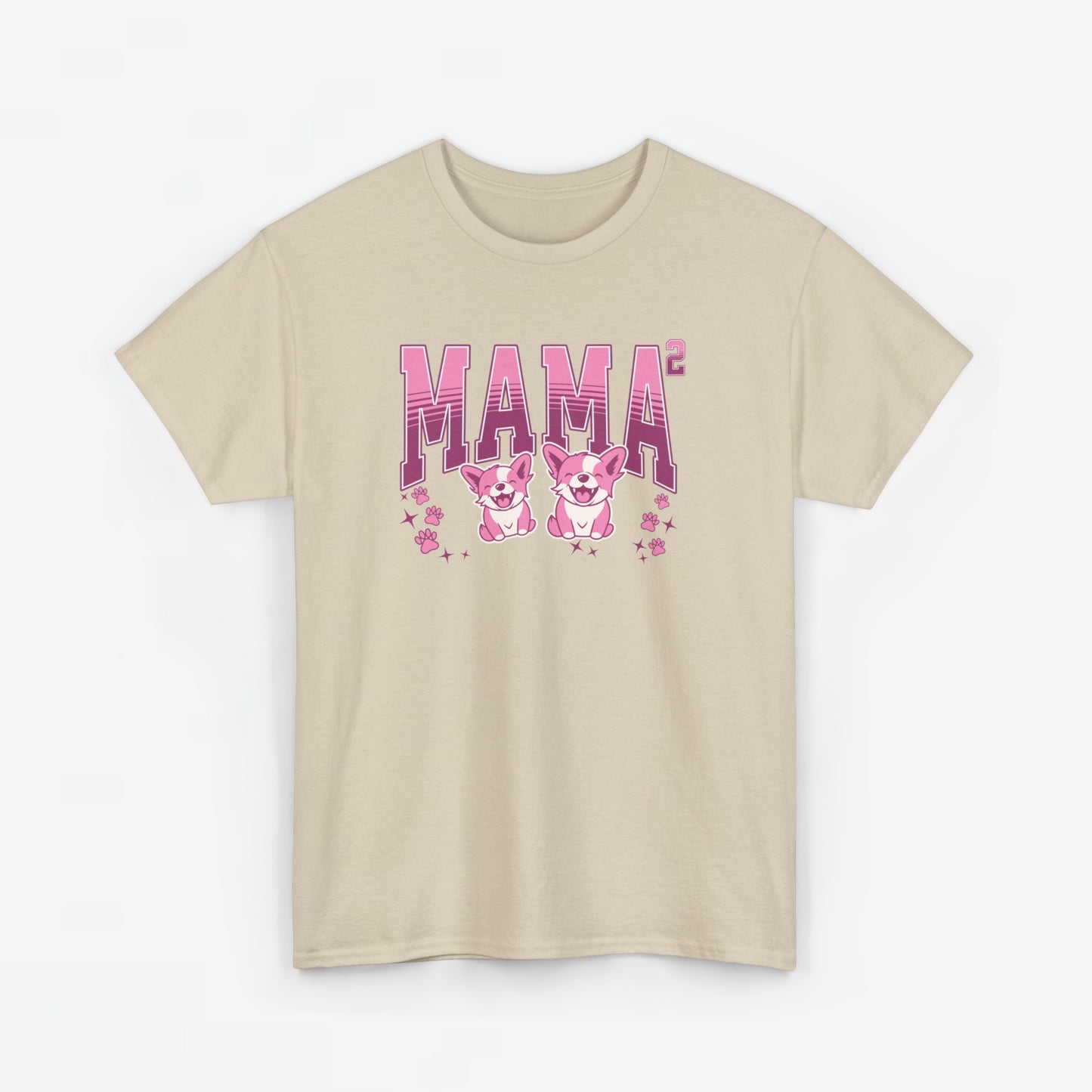 Moederdag Mama Cadeau - T-shirt - Mama van 2 - Oversized - #93