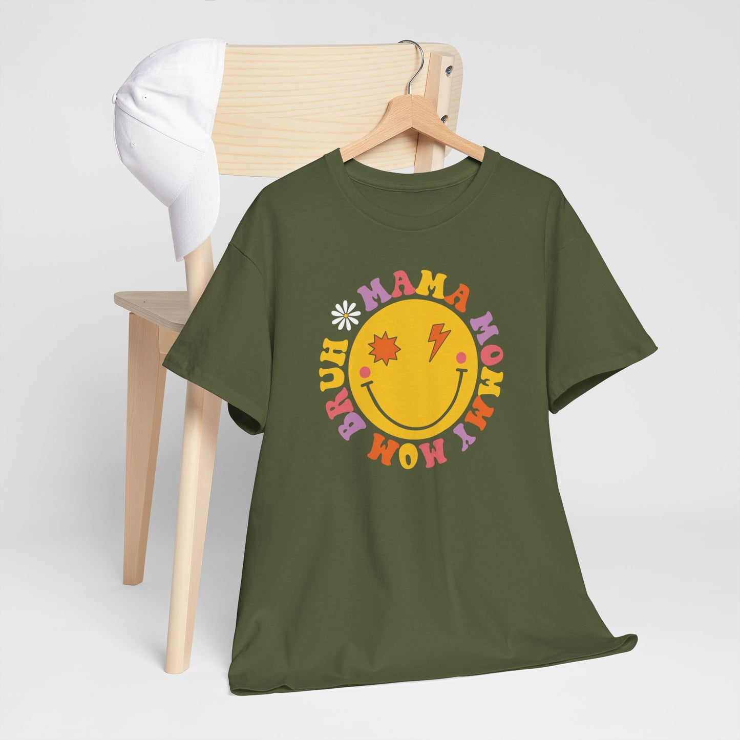 Moederdag Mama Cadeau - T-shirt - Mama Mommy Mom Bruh - Oversized - #35