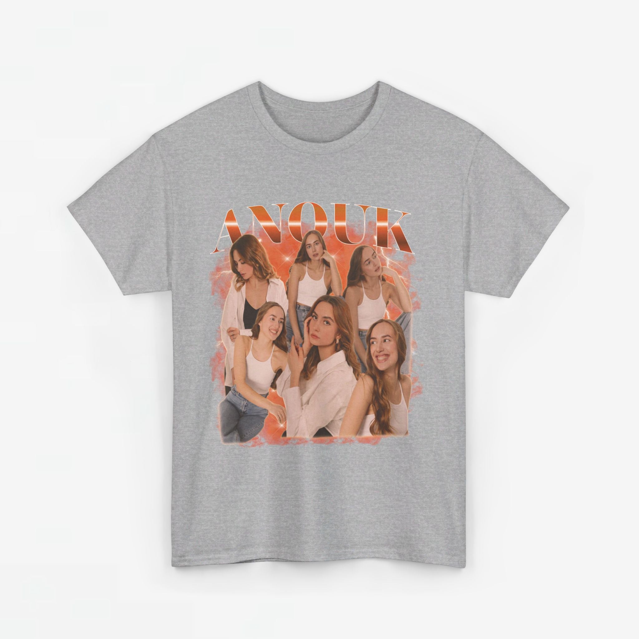 Gepersonaliseerde Cadeau - Vriendin/Vrouw Foto T-shirt - Grappige 90s Bootleg Shirt