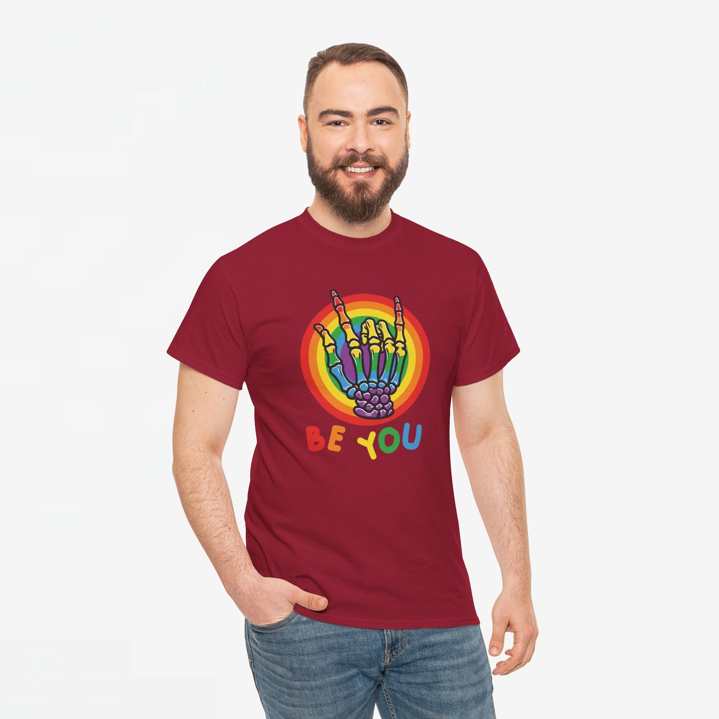 Gay Pride T-shirt - Be You - Oversized #75
