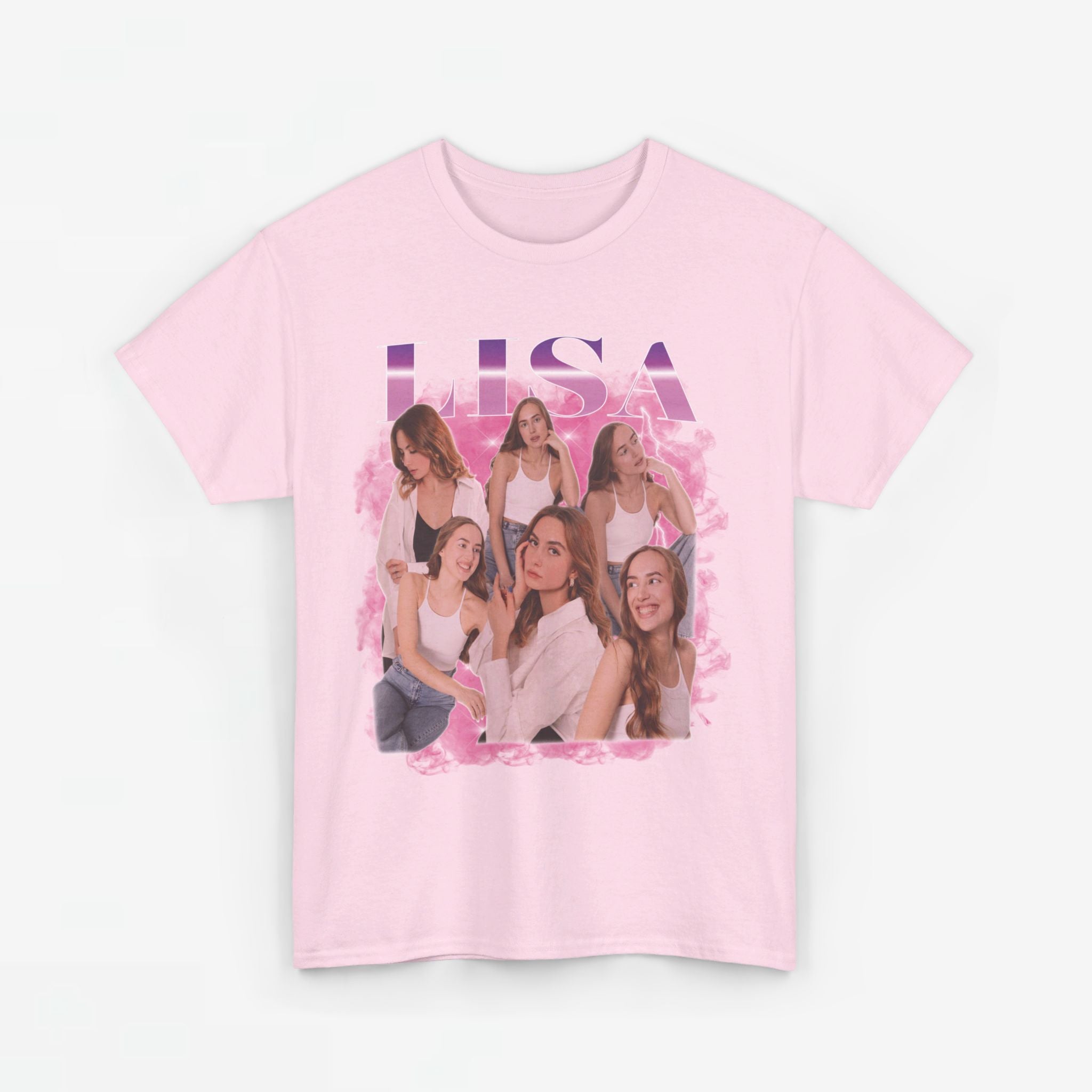 Gepersonaliseerde Cadeau - Vriendin/Vrouw Foto T-shirt - Grappige 90s Bootleg Shirt