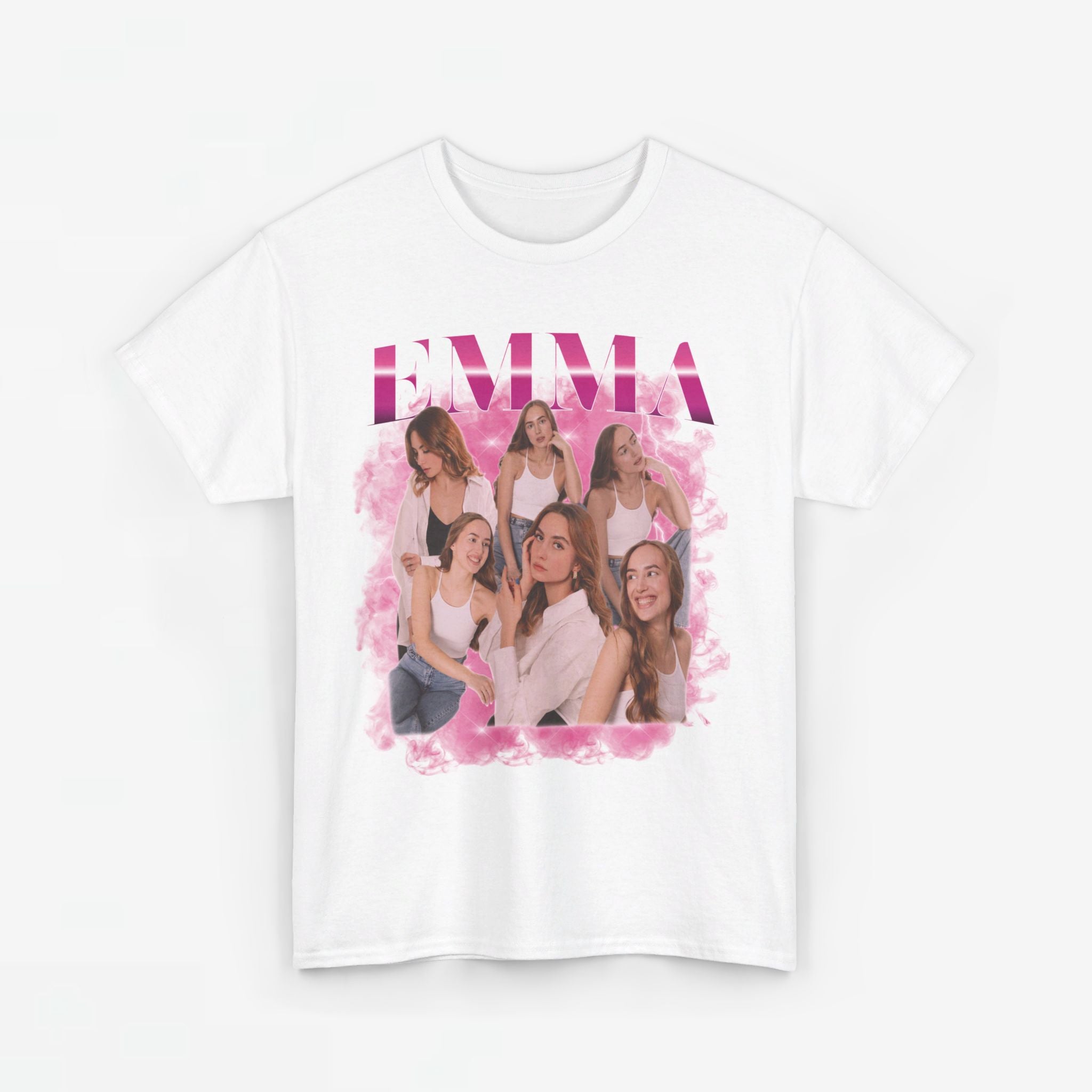 Gepersonaliseerde Cadeau - Vriendin/Vrouw Foto T-shirt - Grappige 90s Bootleg Shirt