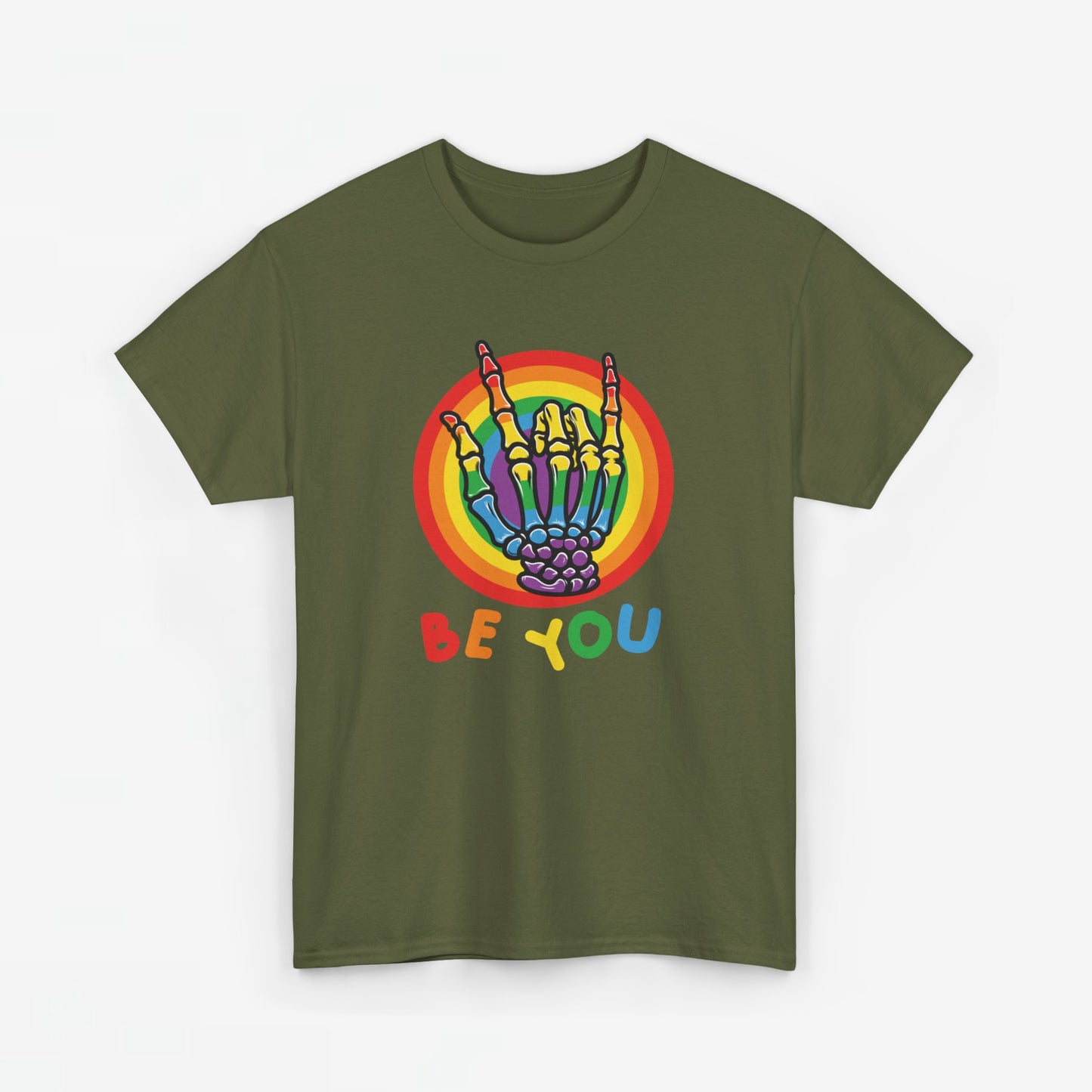Gay Pride T-shirt - Be You - Oversized #75