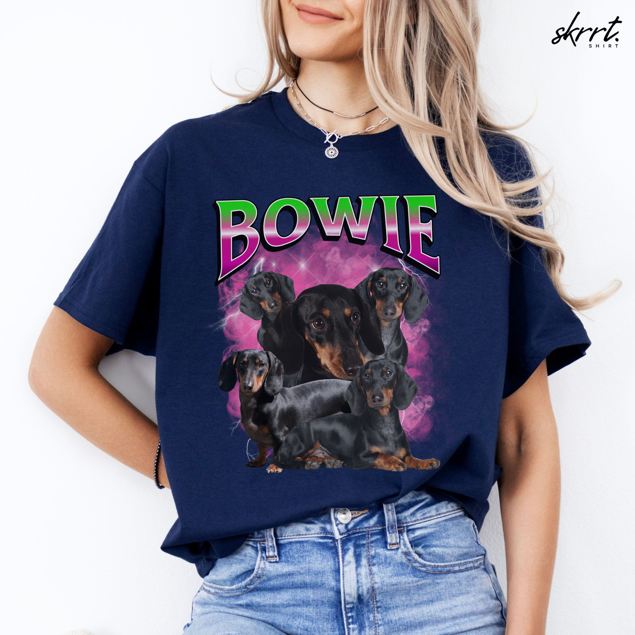 Gepersonaliseerde Cadeau - Huisdier Foto T-shirt - Bootleg Shirt