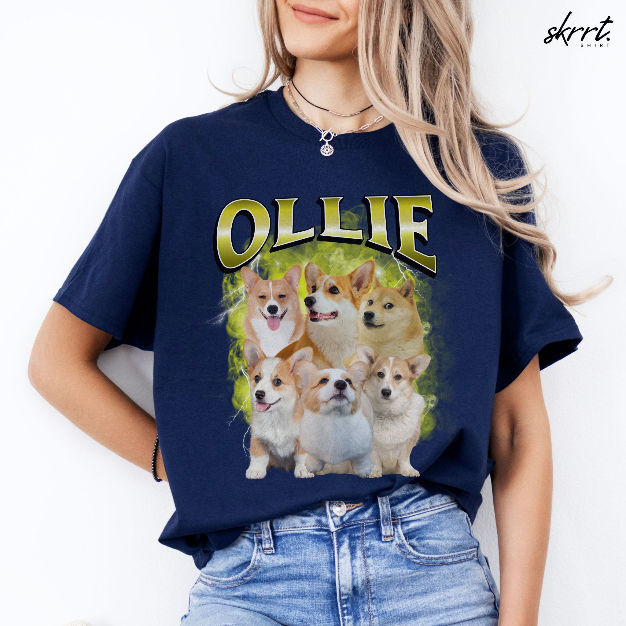 Gepersonaliseerde Cadeau - Huisdier Foto T-shirt - Bootleg Shirt