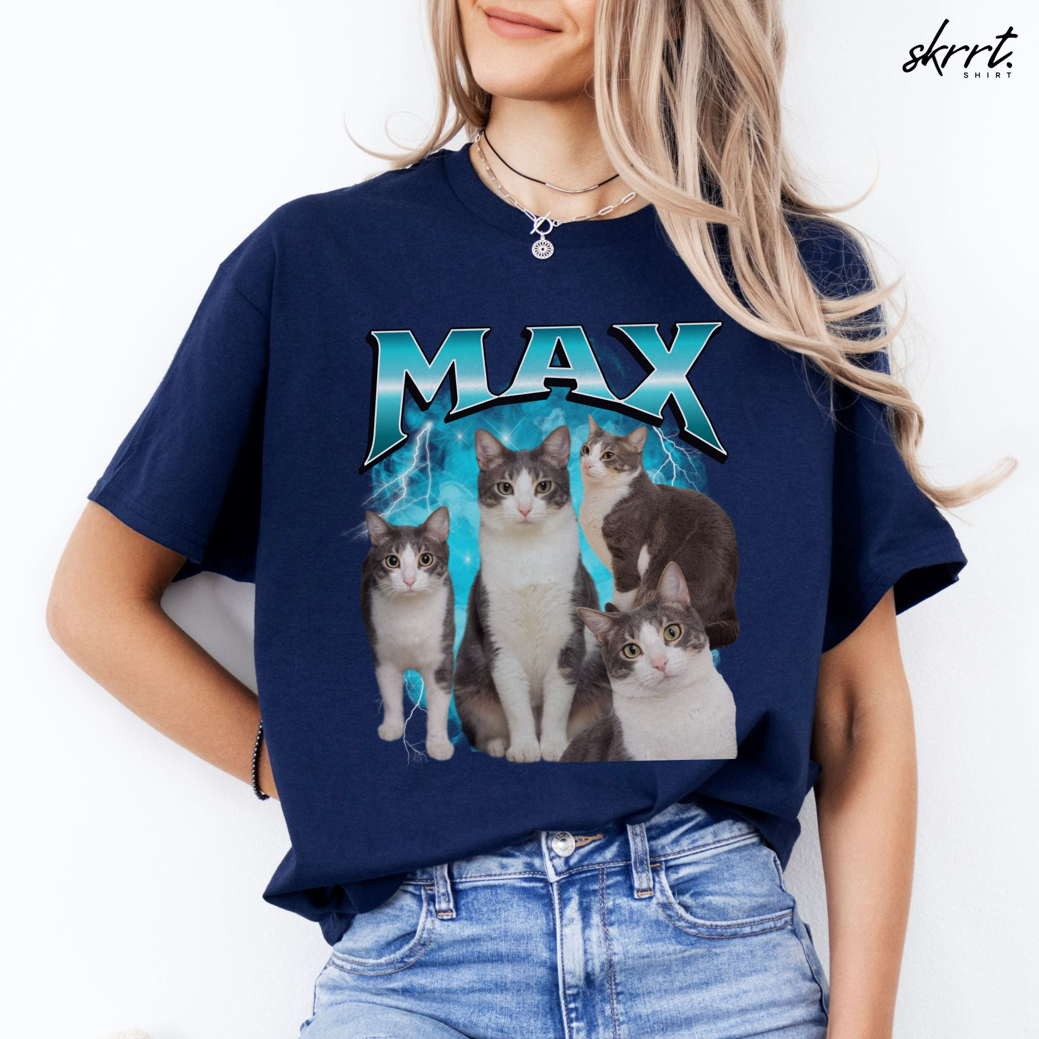 Gepersonaliseerde Cadeau - Huisdier Foto T-shirt - Bootleg Shirt