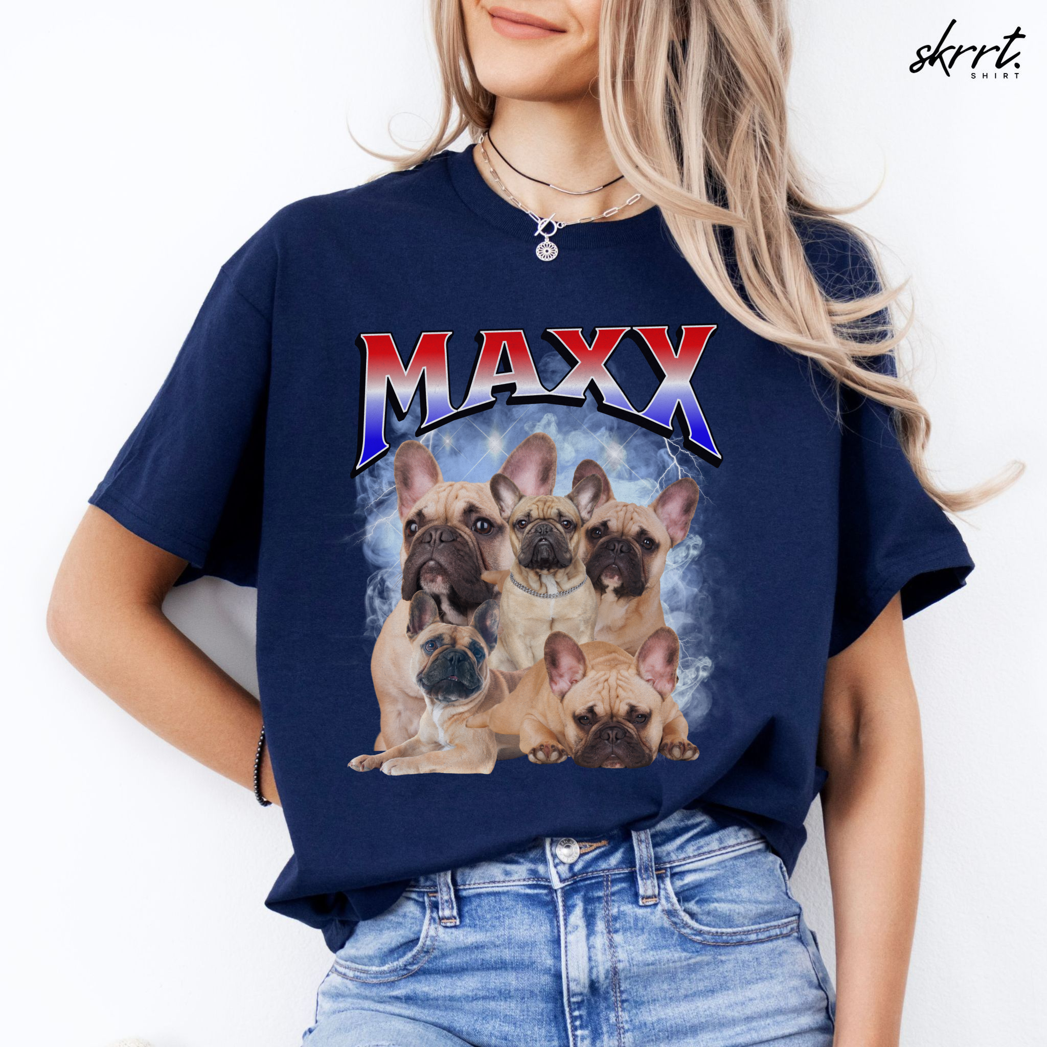 Gepersonaliseerde Cadeau - Huisdier Foto T-shirt - Bootleg Shirt