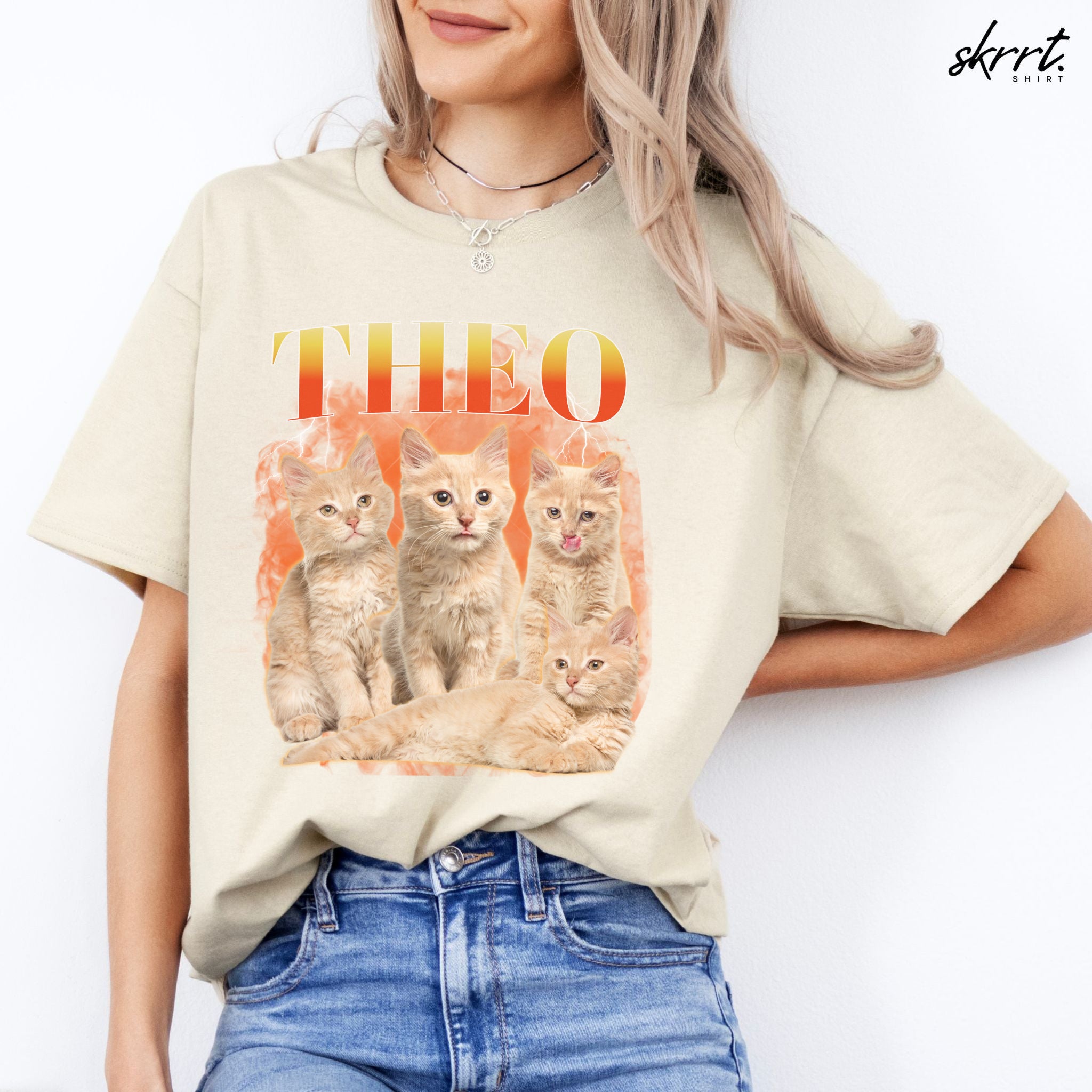 Gepersonaliseerde Cadeau - Huisdier Foto T-shirt - Bootleg Shirt