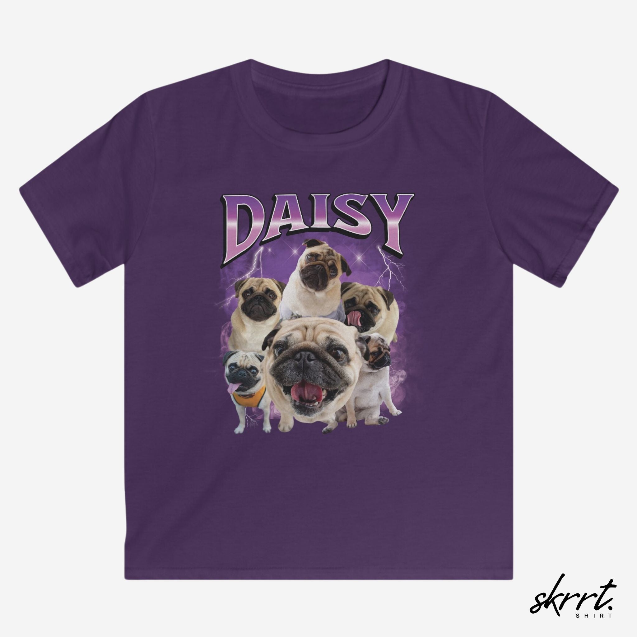 Gepersonaliseerd kinder t-shirt met huisdierfoto