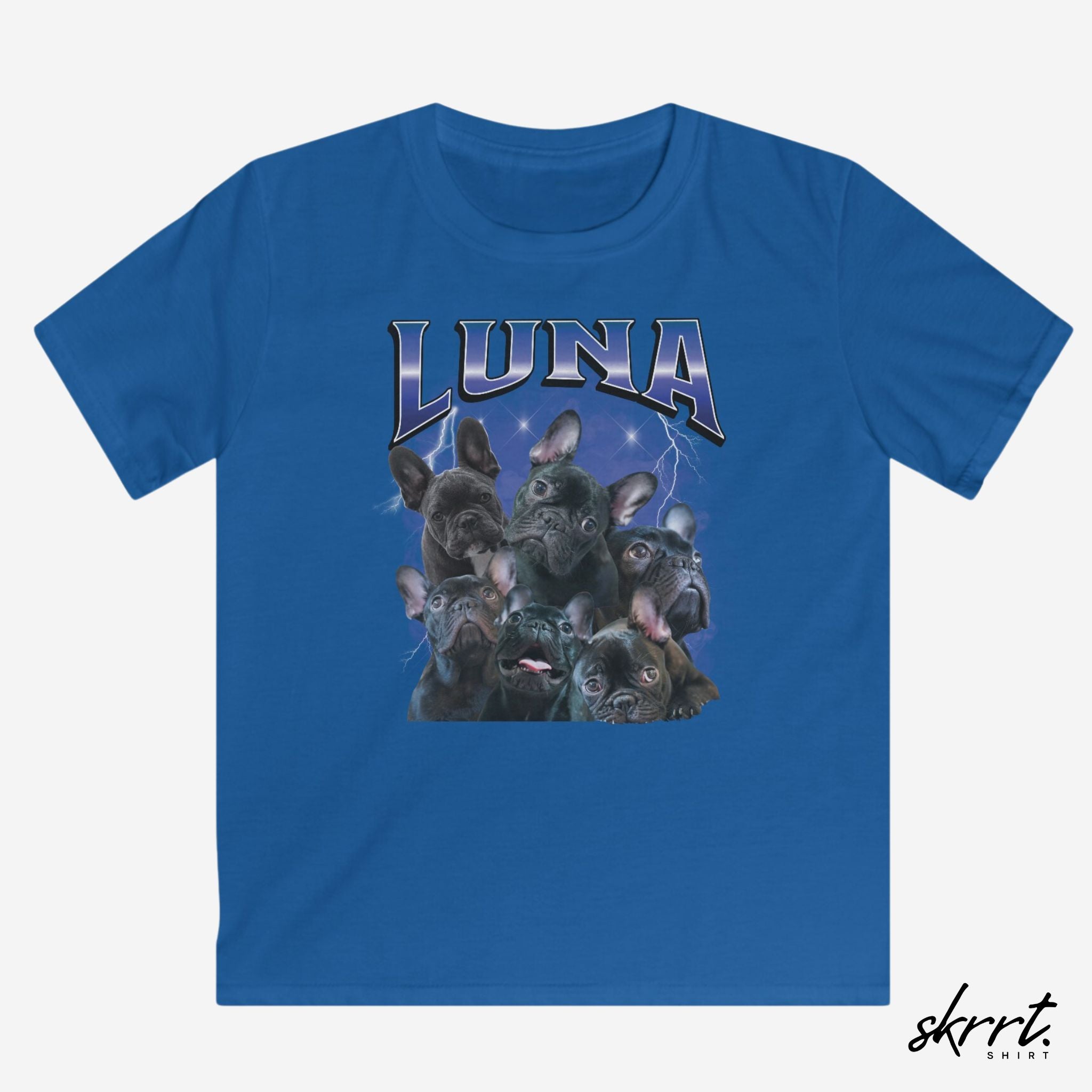 Gepersonaliseerd kinder t-shirt met huisdierfoto