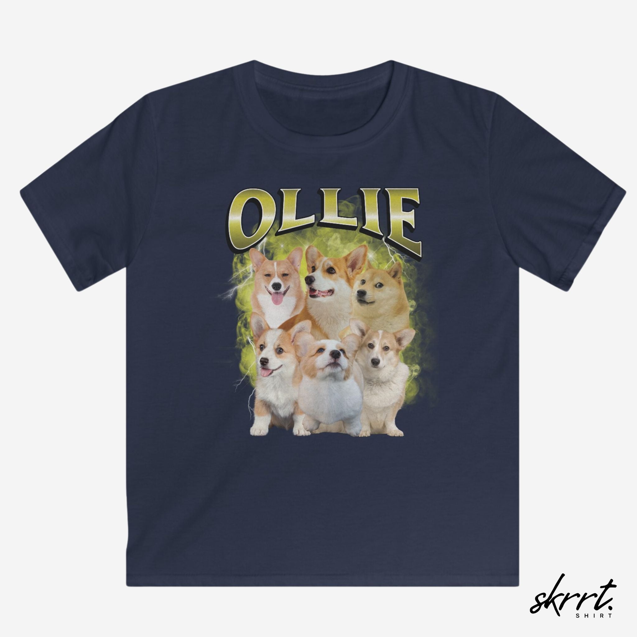 Gepersonaliseerd kinder t-shirt met huisdierfoto