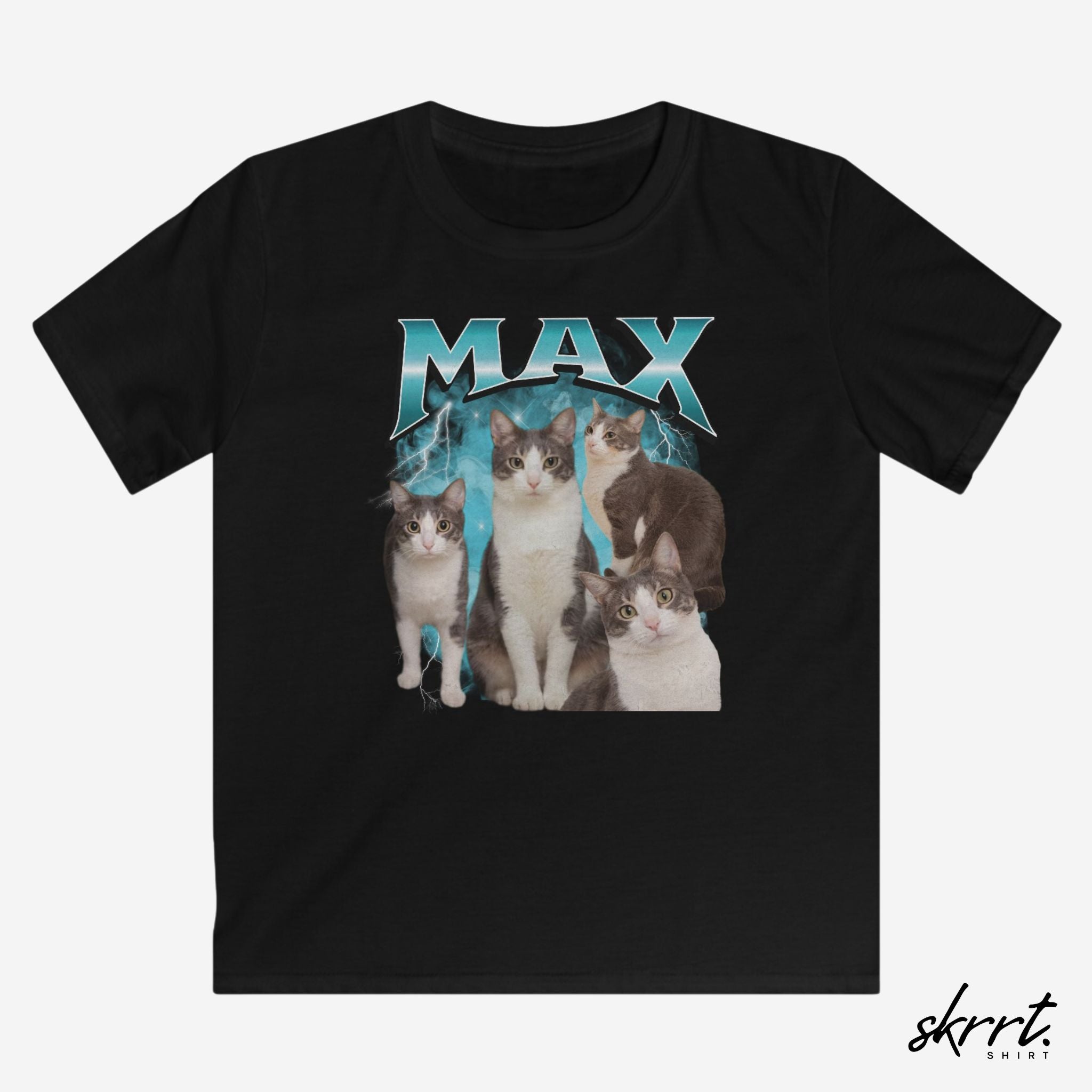 Gepersonaliseerd kinder t-shirt met huisdierfoto