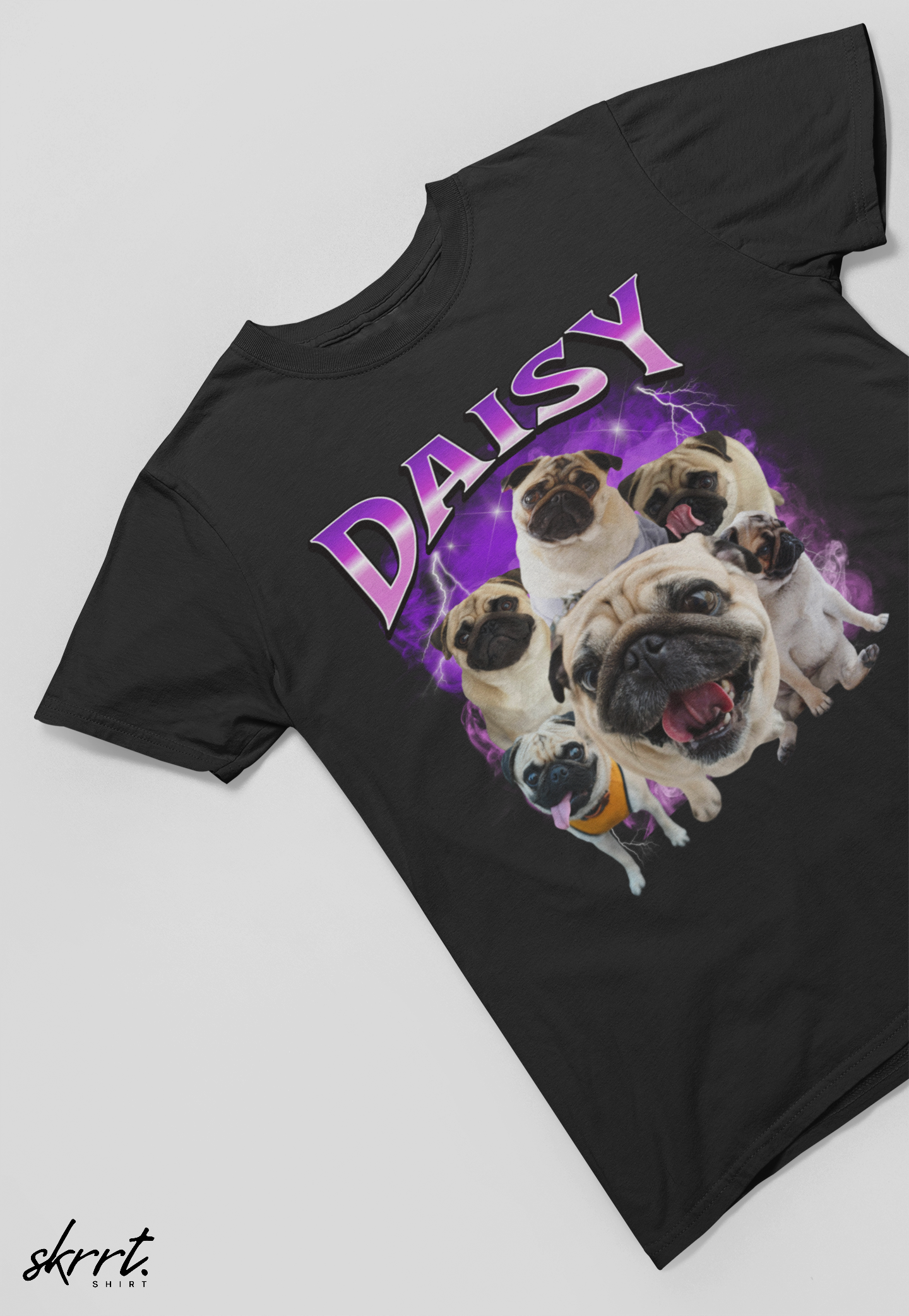 Gepersonaliseerde Cadeau - Huisdier Foto T-shirt - Bootleg Shirt