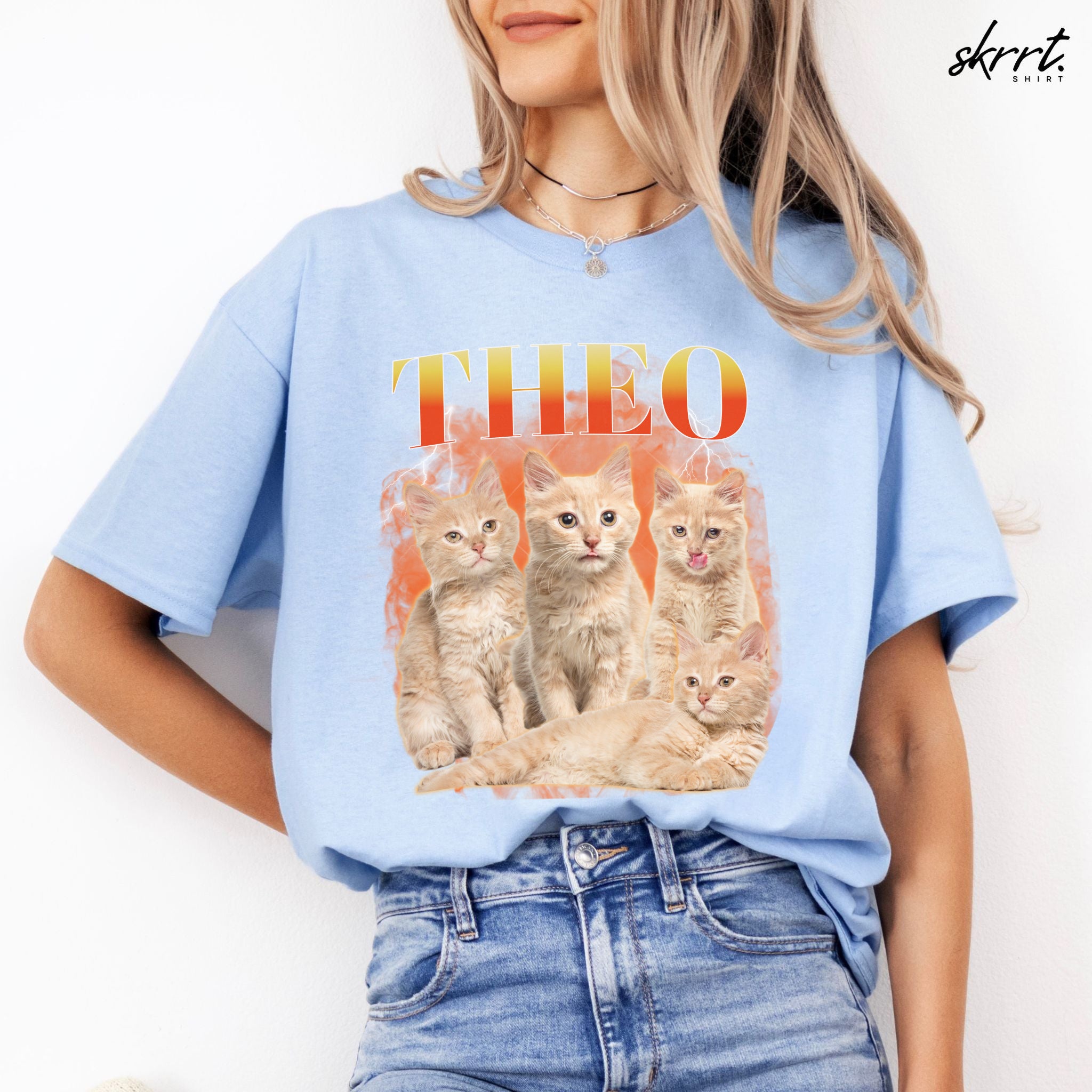 Gepersonaliseerde Cadeau - Huisdier Foto T-shirt - Bootleg Shirt