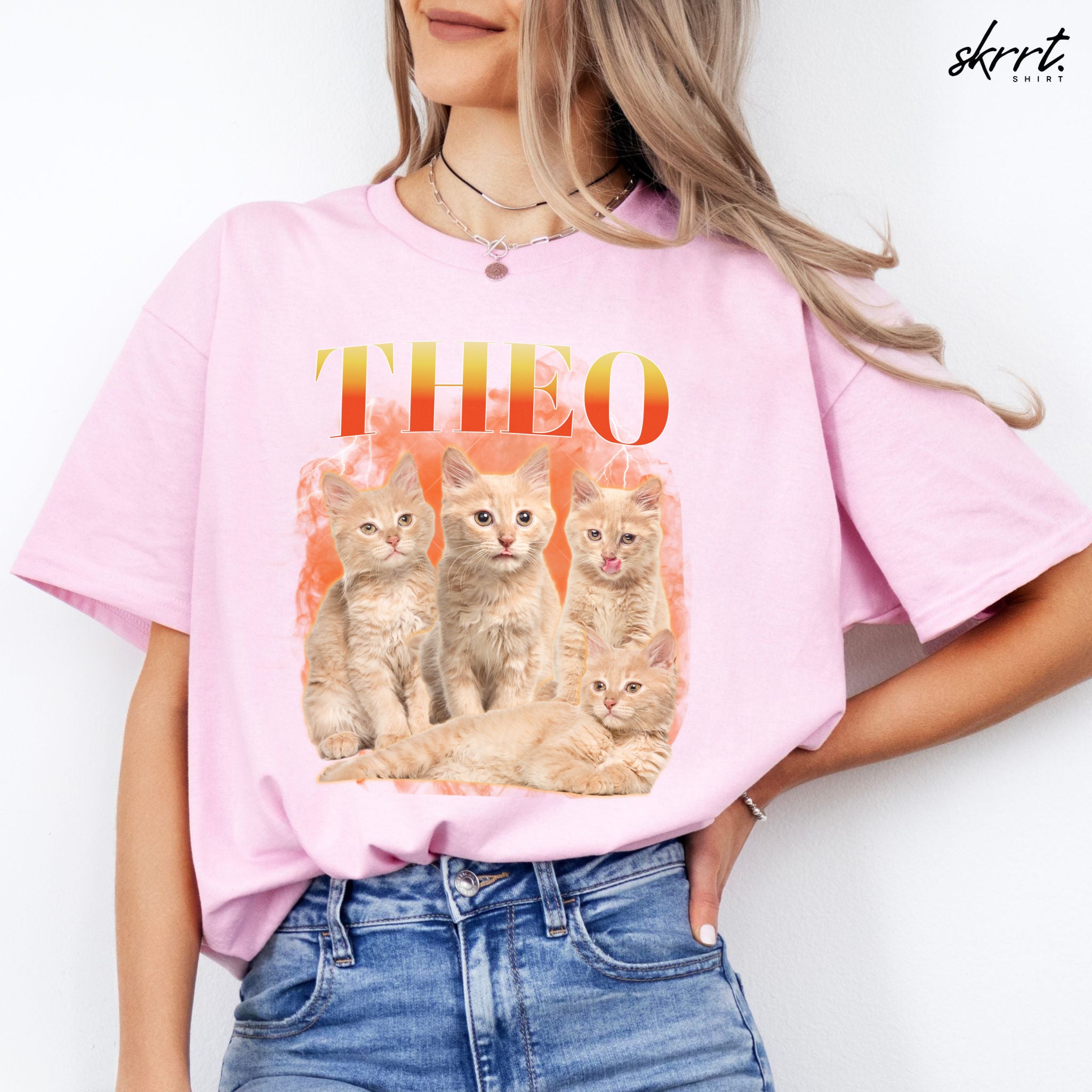 Gepersonaliseerde Cadeau - Huisdier Foto T-shirt - Bootleg Shirt