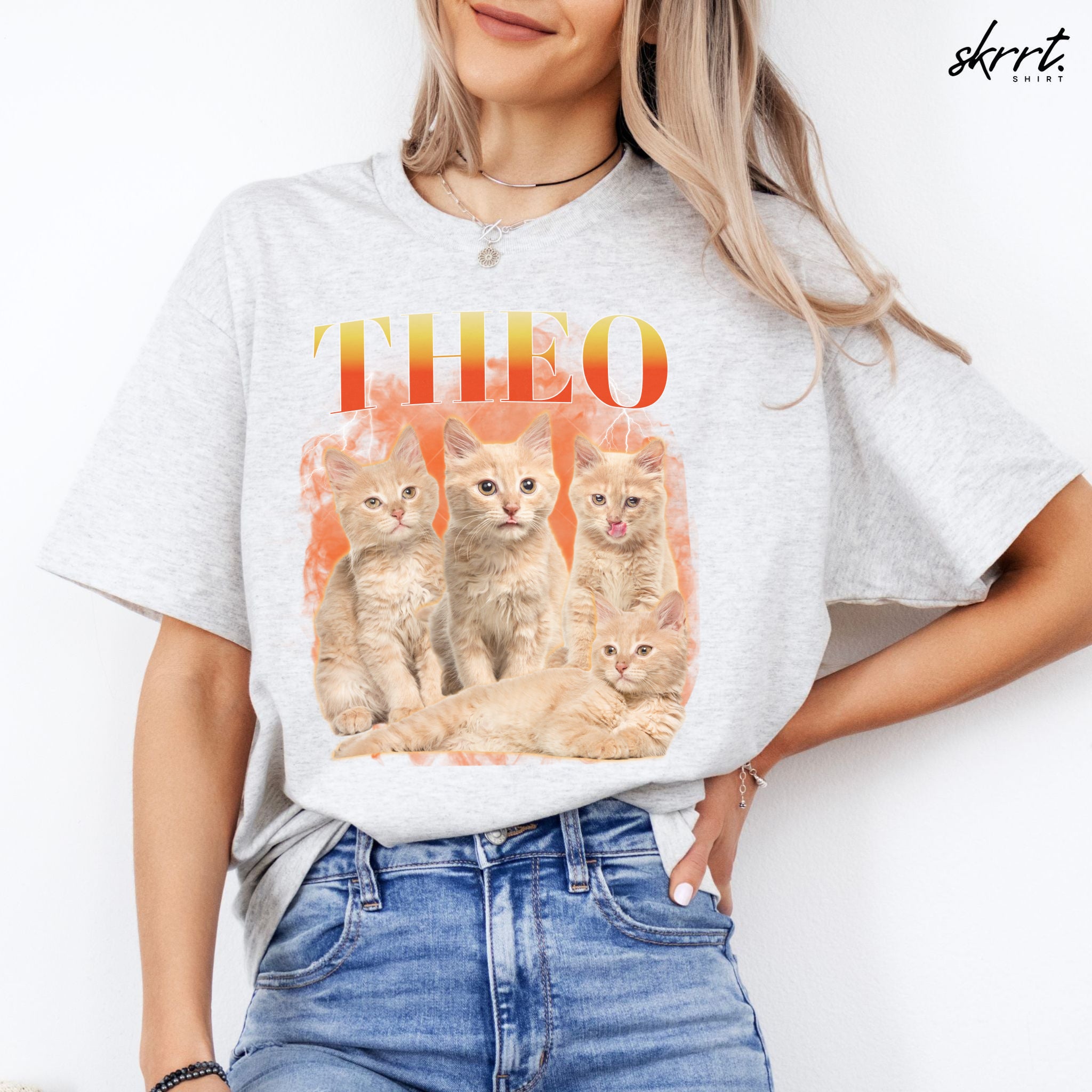 Gepersonaliseerde Cadeau - Huisdier Foto T-shirt - Bootleg Shirt