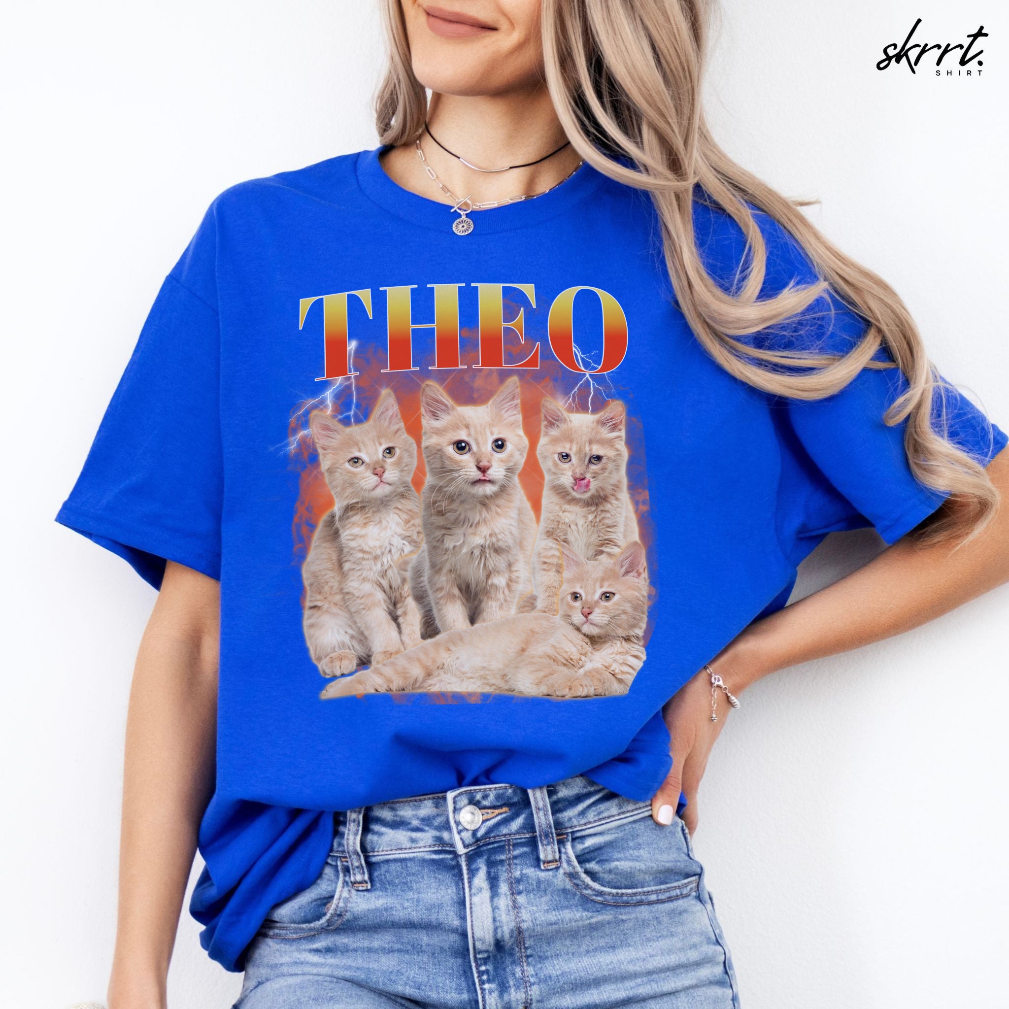 Gepersonaliseerde Cadeau - Huisdier Foto T-shirt - Bootleg Shirt