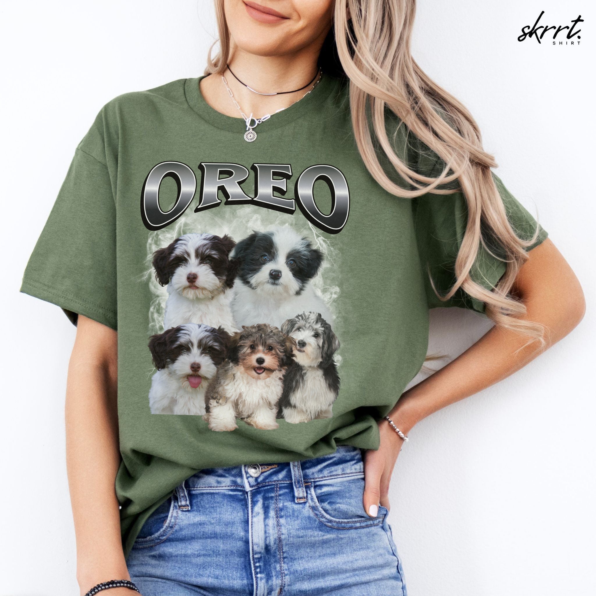 Gepersonaliseerde Cadeau - Huisdier Foto T-shirt - Bootleg Shirt