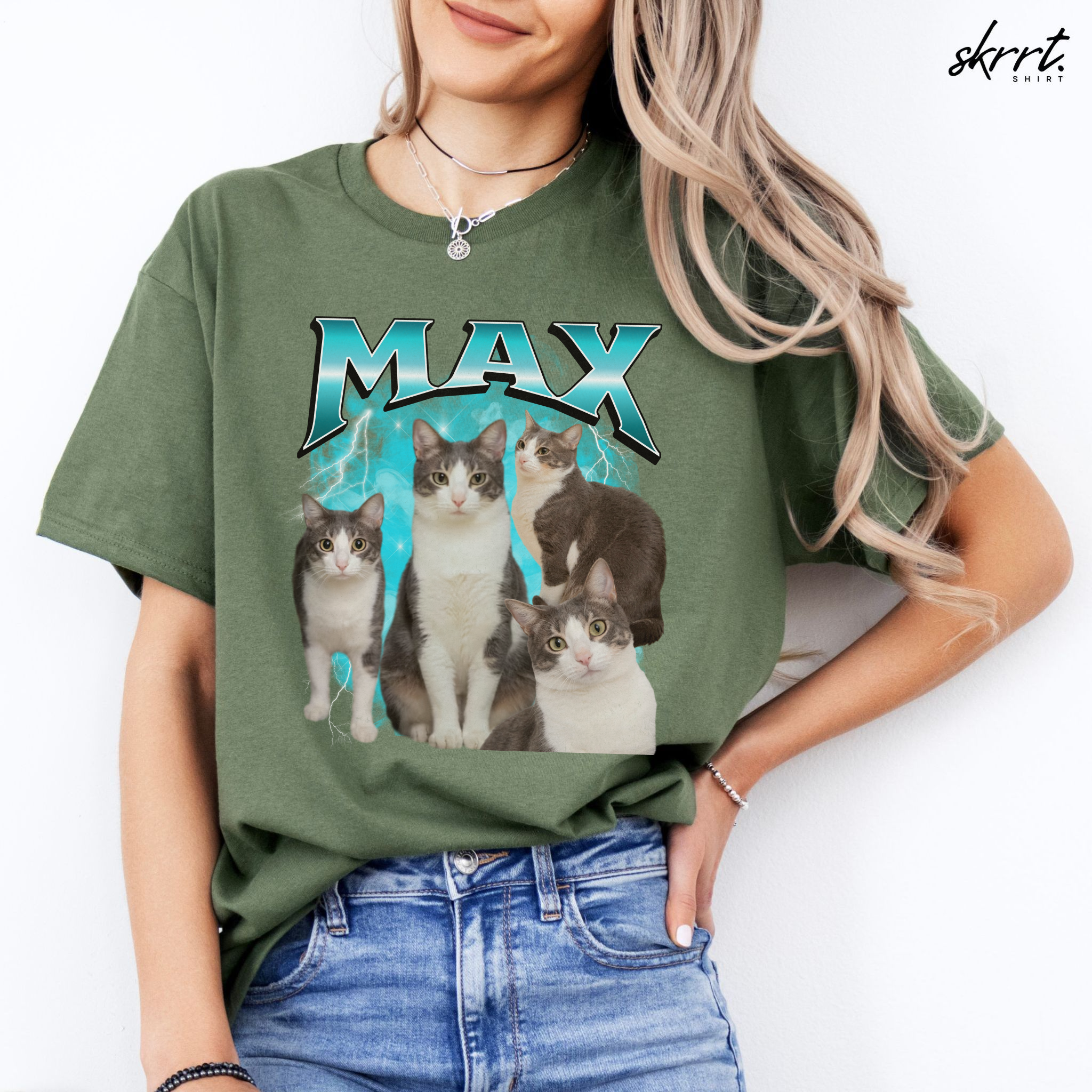 Gepersonaliseerde Cadeau - Huisdier Foto T-shirt - Bootleg Shirt