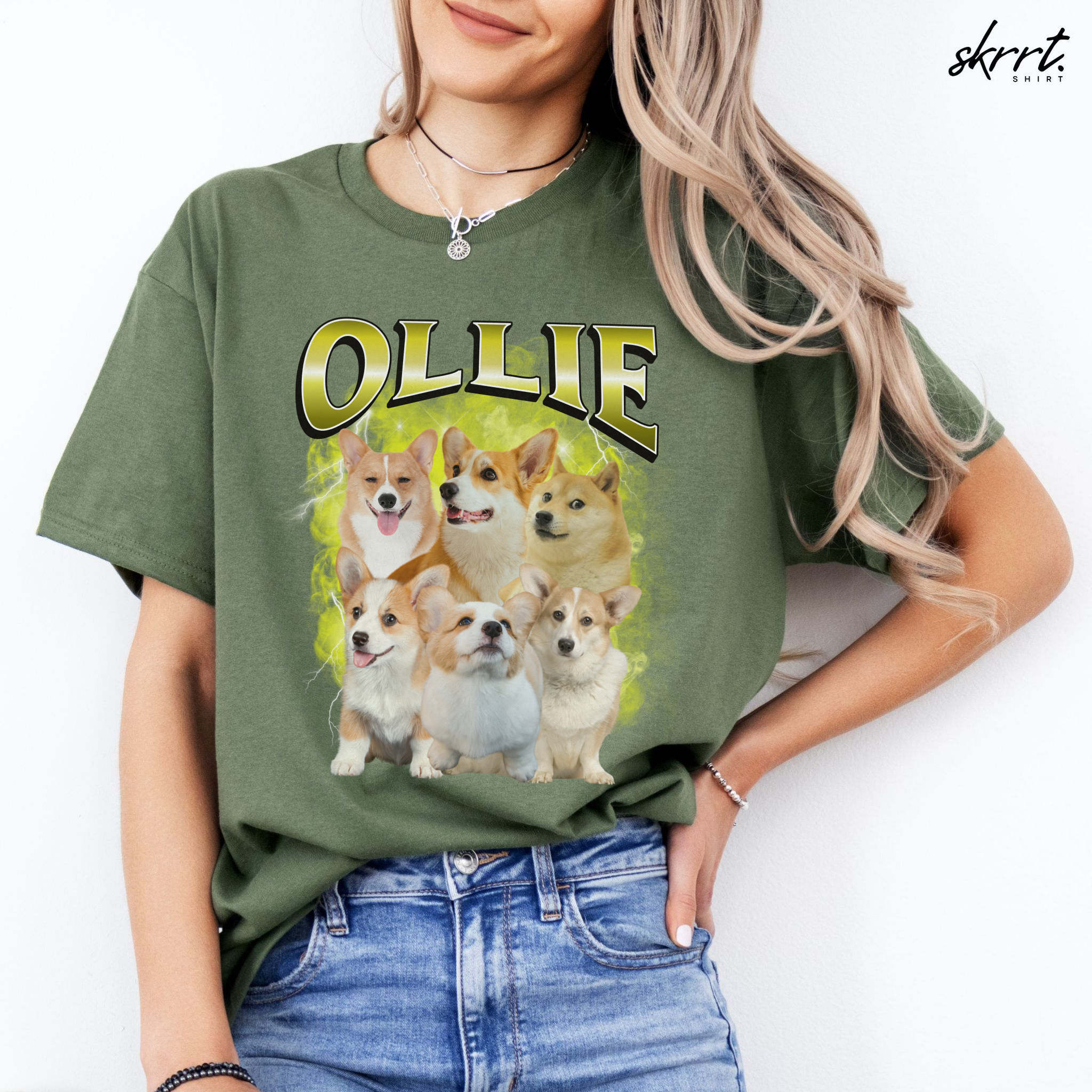 Gepersonaliseerde Cadeau - Huisdier Foto T-shirt - Bootleg Shirt